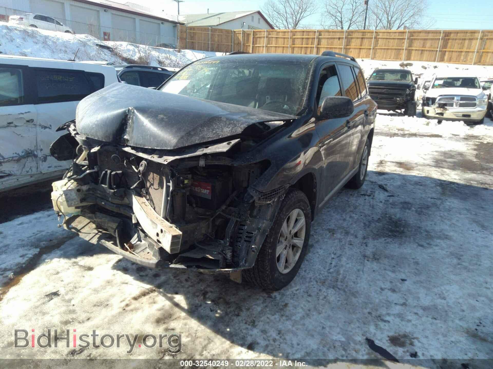 2012 TOYOTA HIGHLANDER - VIN: 5TDBK3EH3CS130682 - Фото 2