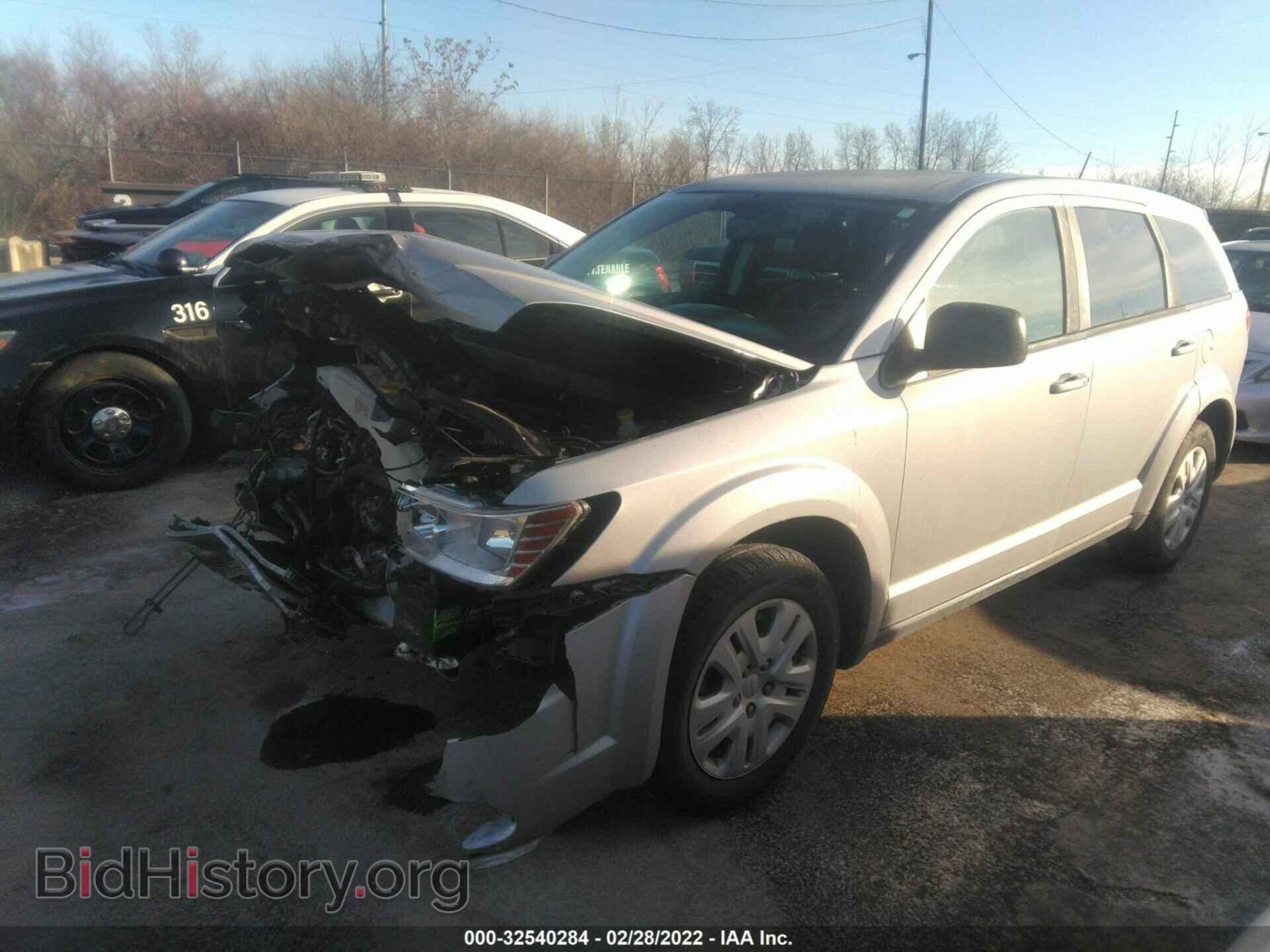 2014 DODGE JOURNEY - VIN: 3C4PDCAB9ET171618 - Фото 2