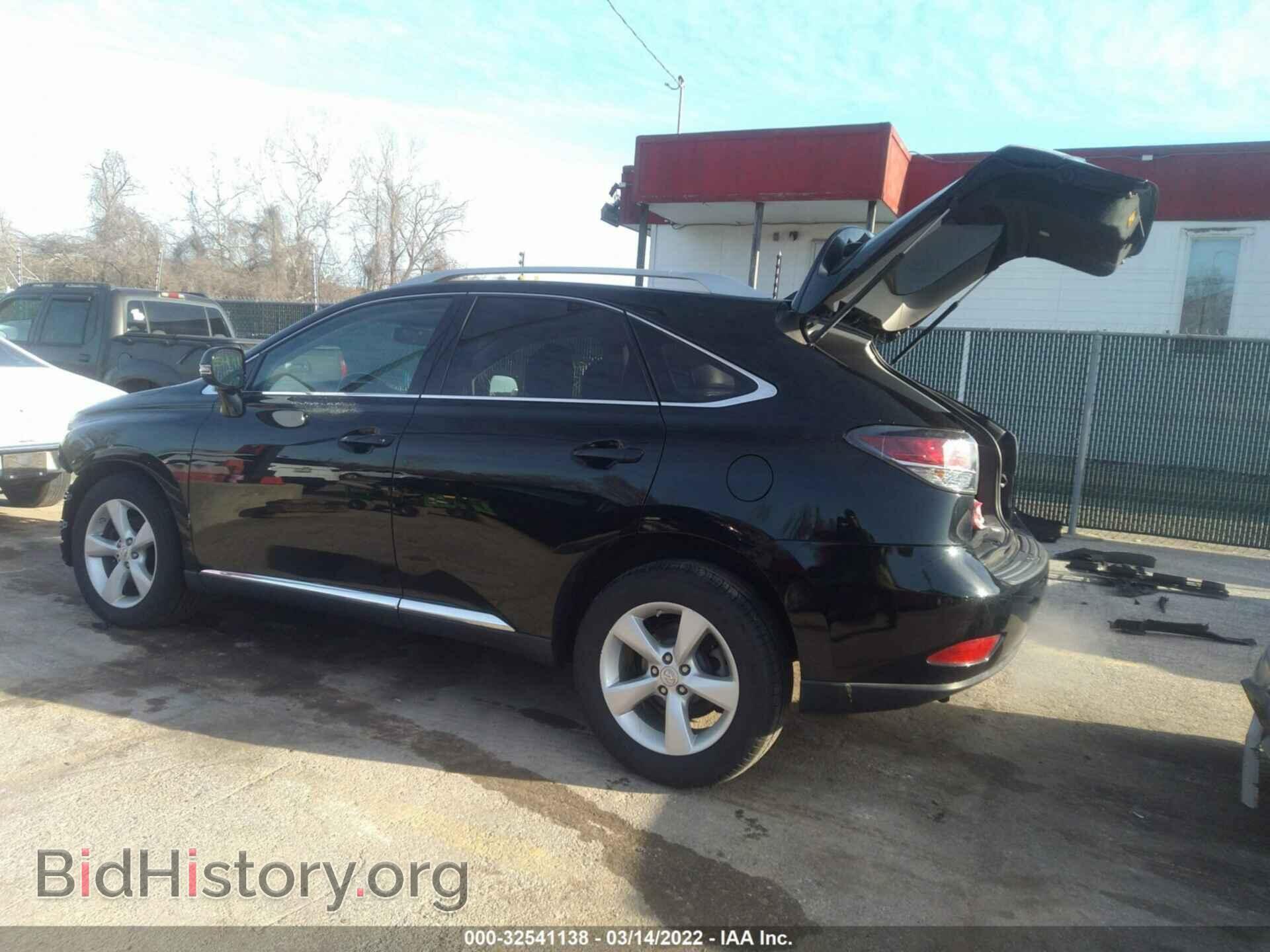 2013 LEXUS RX 350 - VIN: 2T2BK1BAXDC178715 - Фото 3