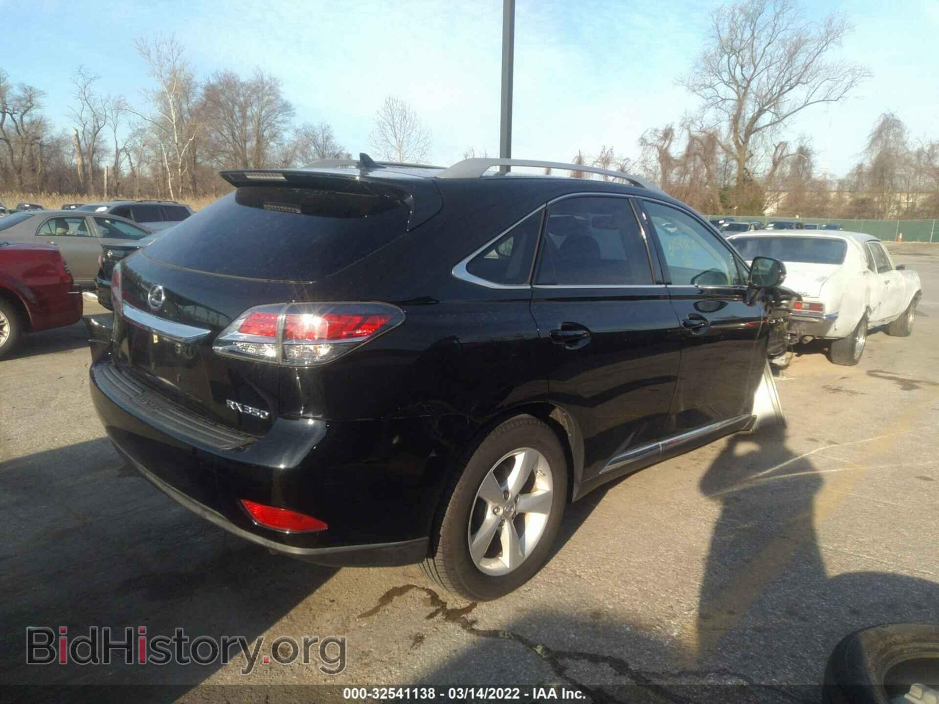 2013 LEXUS RX 350 - VIN: 2T2BK1BAXDC178715 - Фото 4