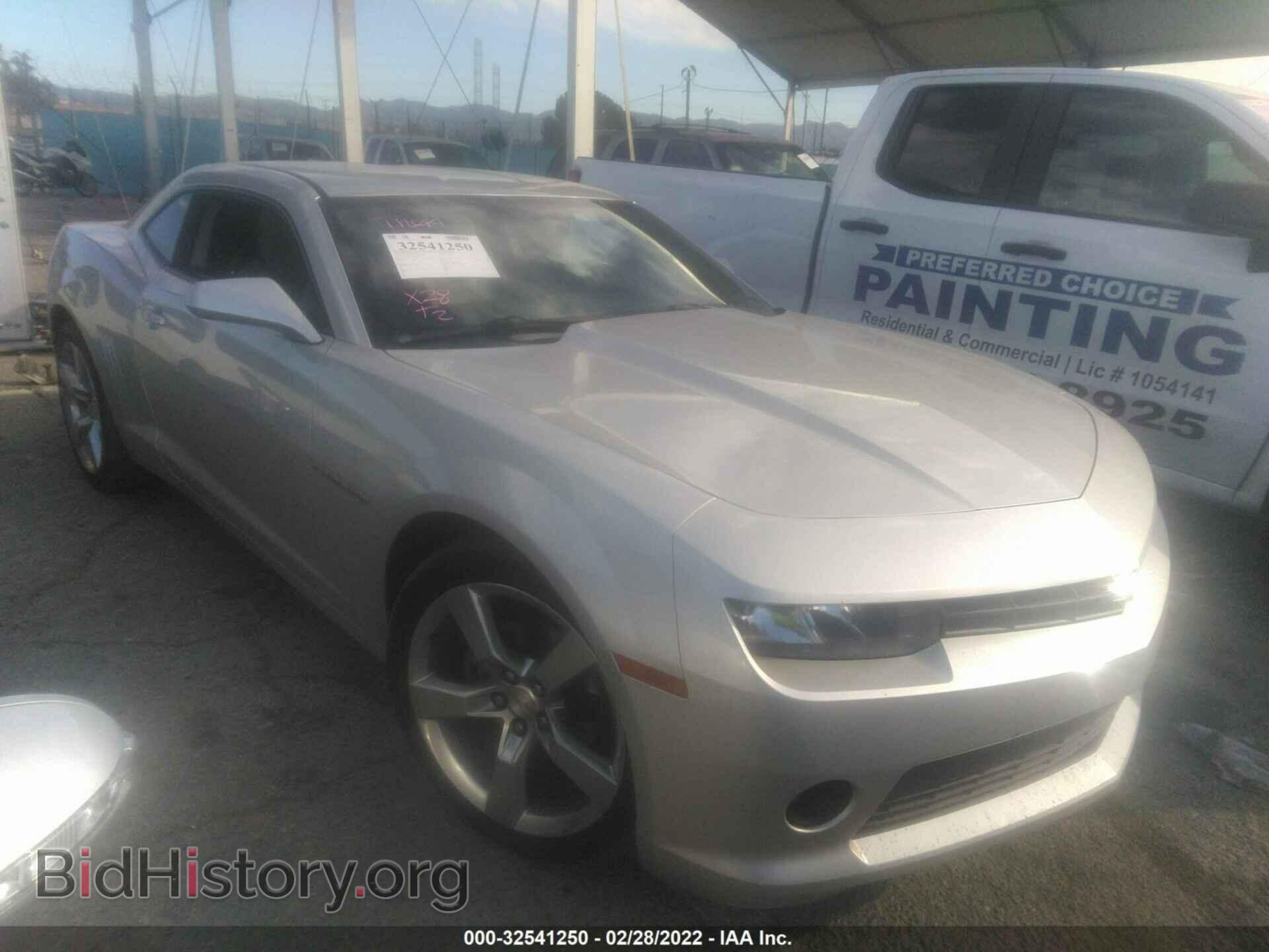 Photo 2G1FB1E3XE9299550 - CHEVROLET CAMARO 2014