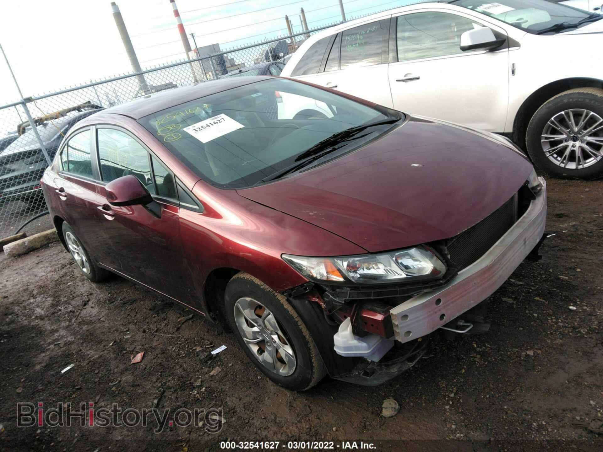 Photo 2HGFB2F55DH600941 - HONDA CIVIC SDN 2013