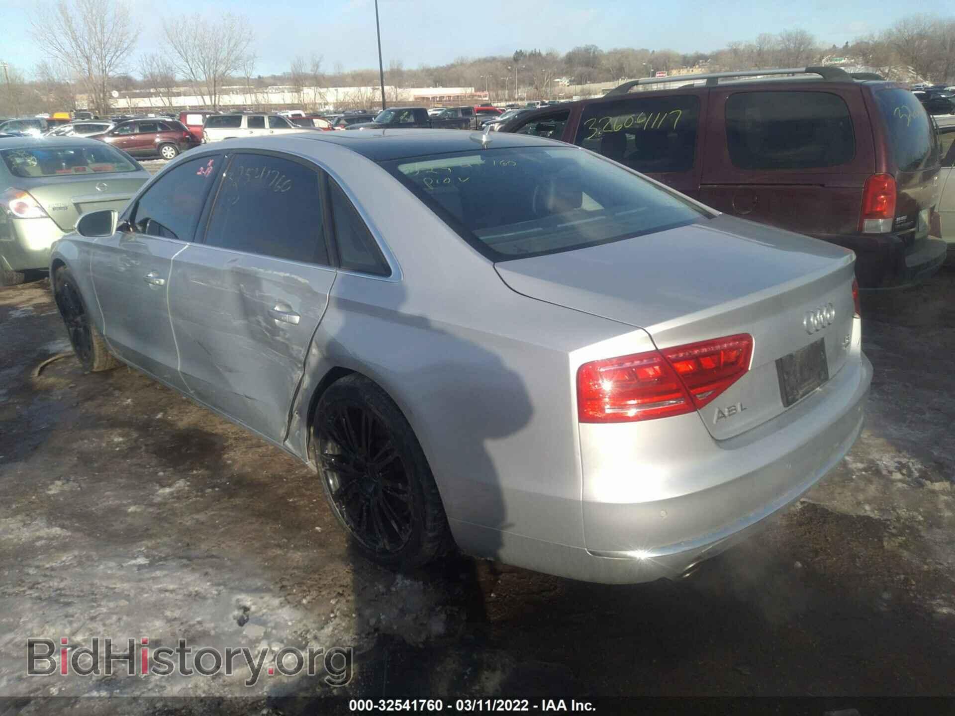 2012 AUDI A8 L - VIN: WAURVAFD9CN008448 - Фото 3