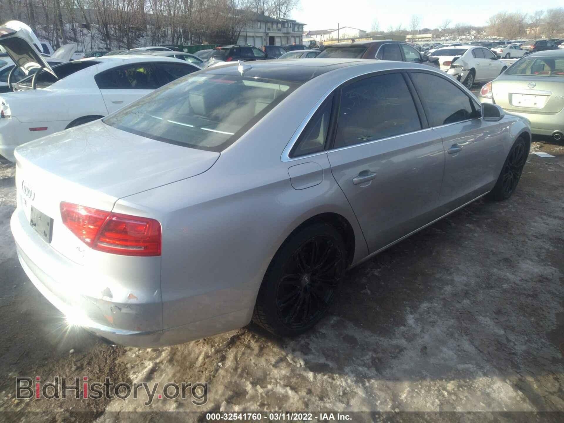 2012 AUDI A8 L - VIN: WAURVAFD9CN008448 - Фото 4