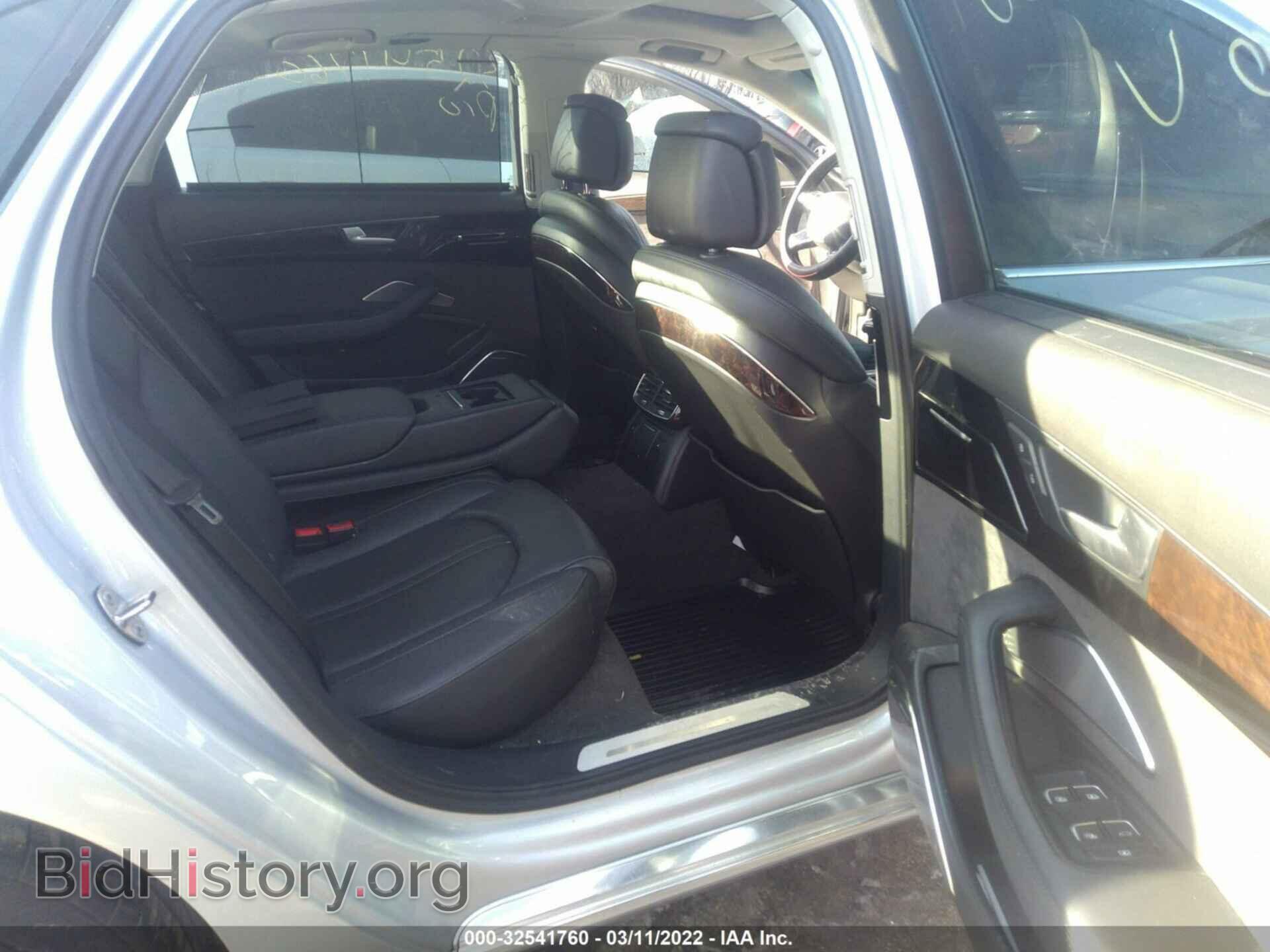 2012 AUDI A8 L - VIN: WAURVAFD9CN008448 - Фото 8