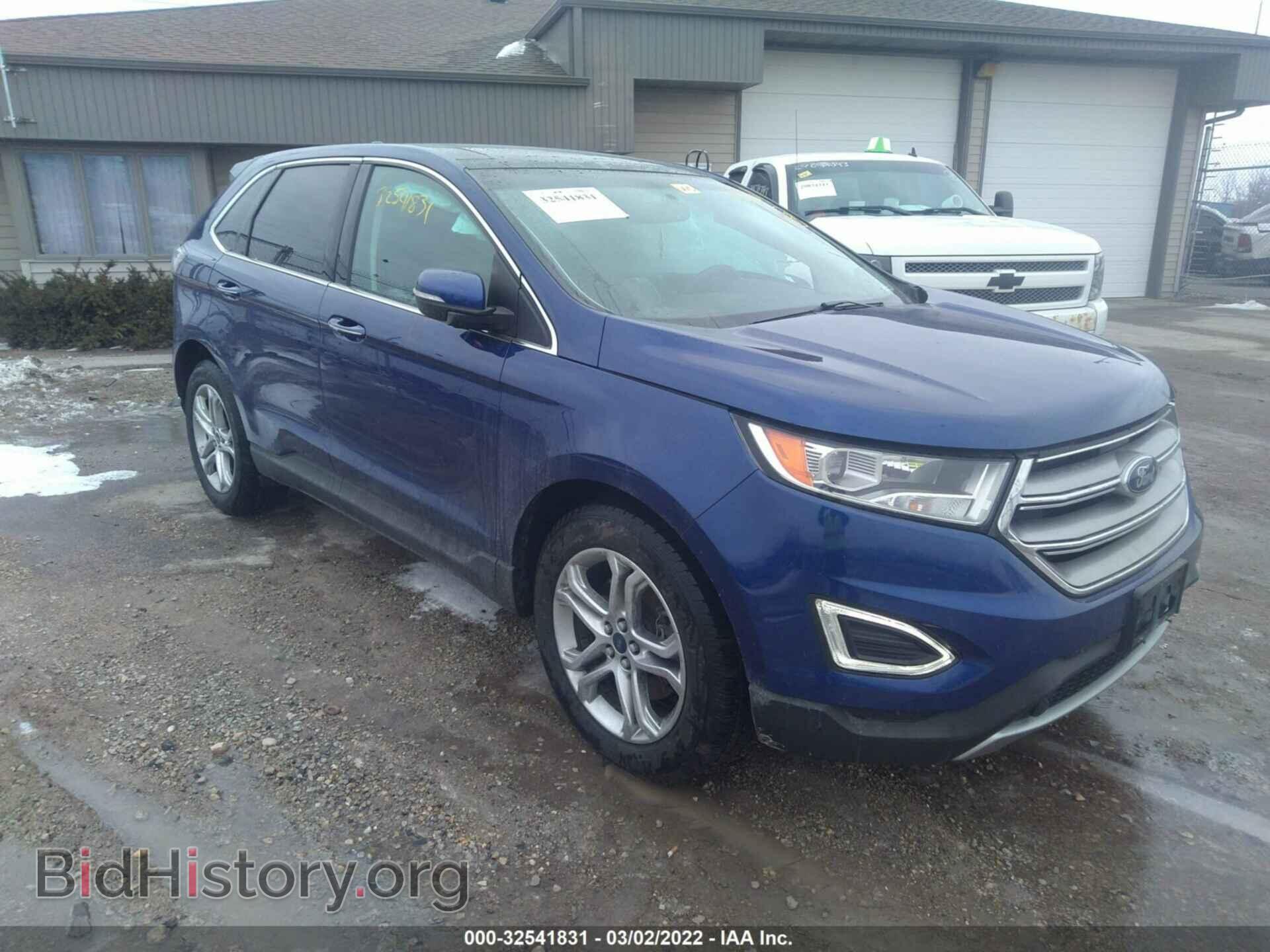 Photo 2FMTK4K92FBB59339 - FORD EDGE 2015