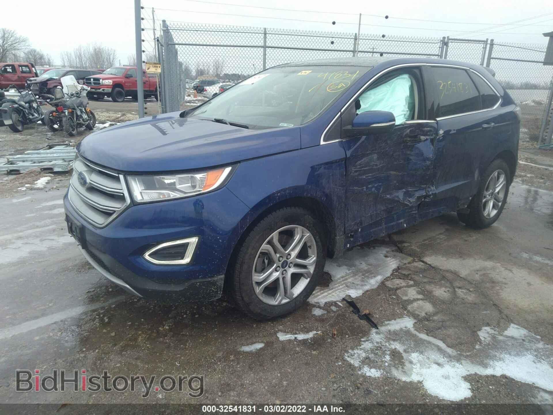 2015 FORD EDGE - VIN: 2FMTK4K92FBB59339 - Photo 2