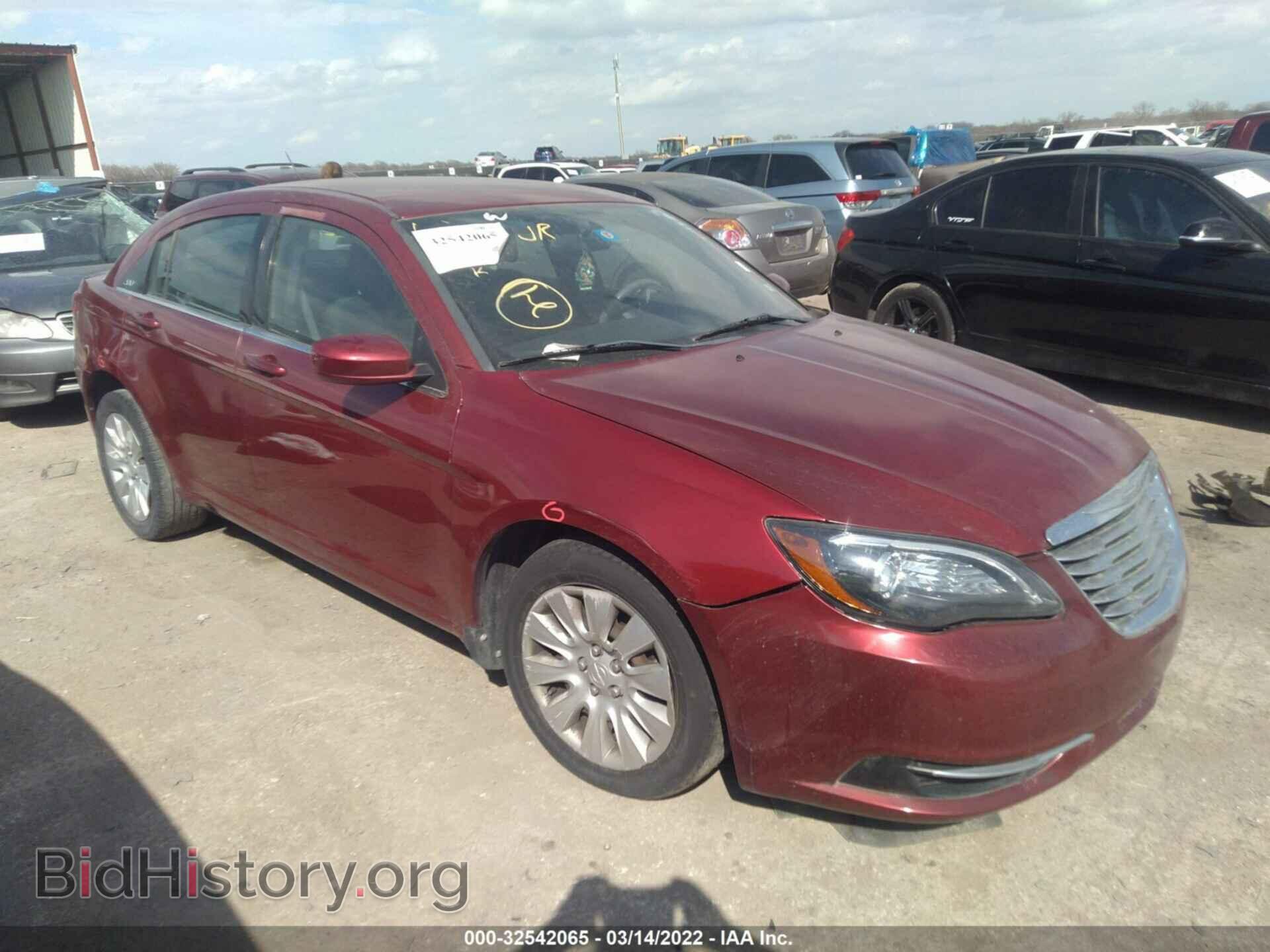 Фотография 1C3CCBAB3CN135839 - CHRYSLER 200 2012