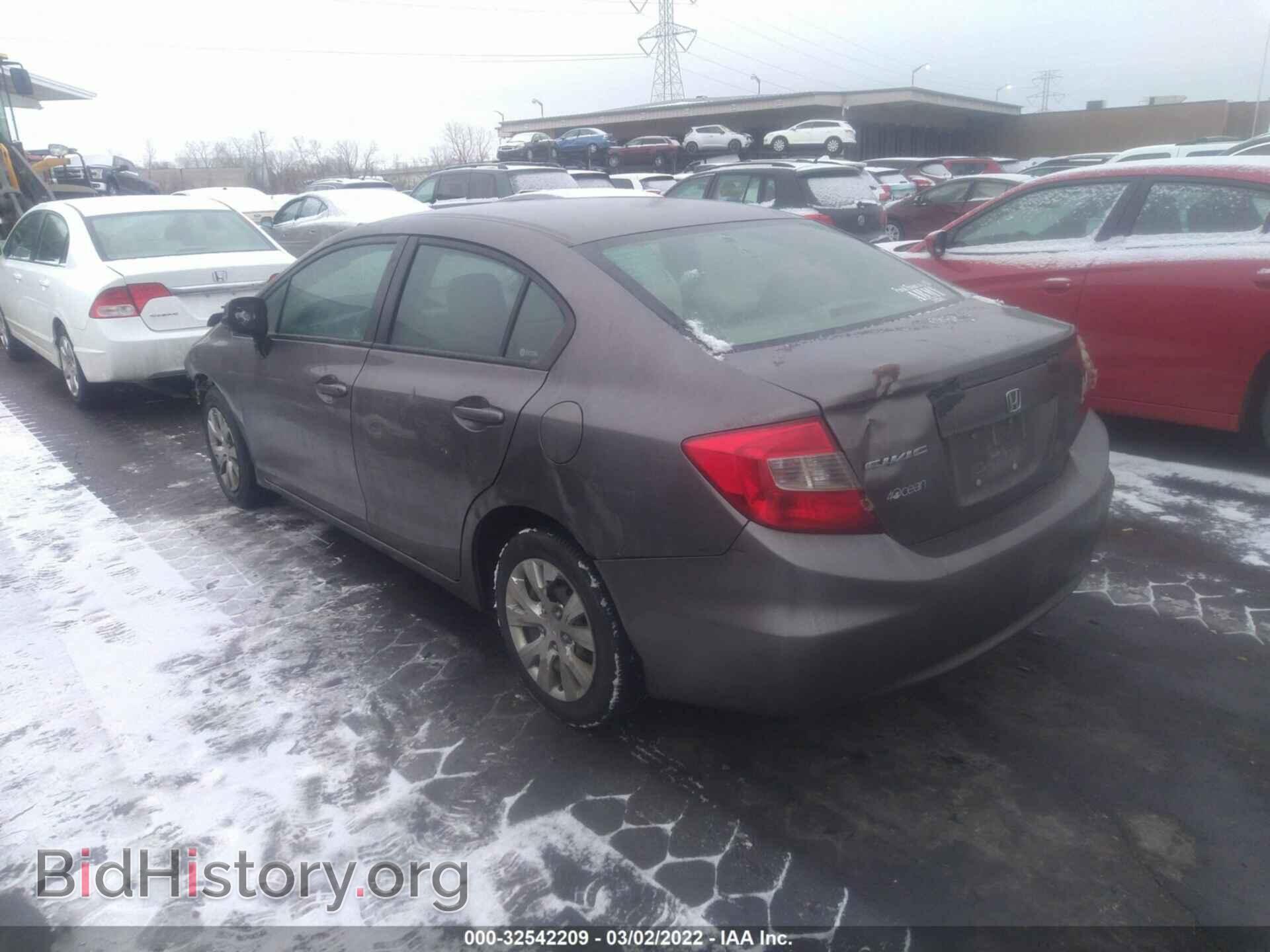 2012 HONDA CIVIC SDN - VIN: 19XFB2F51CE095165 - Фото 3