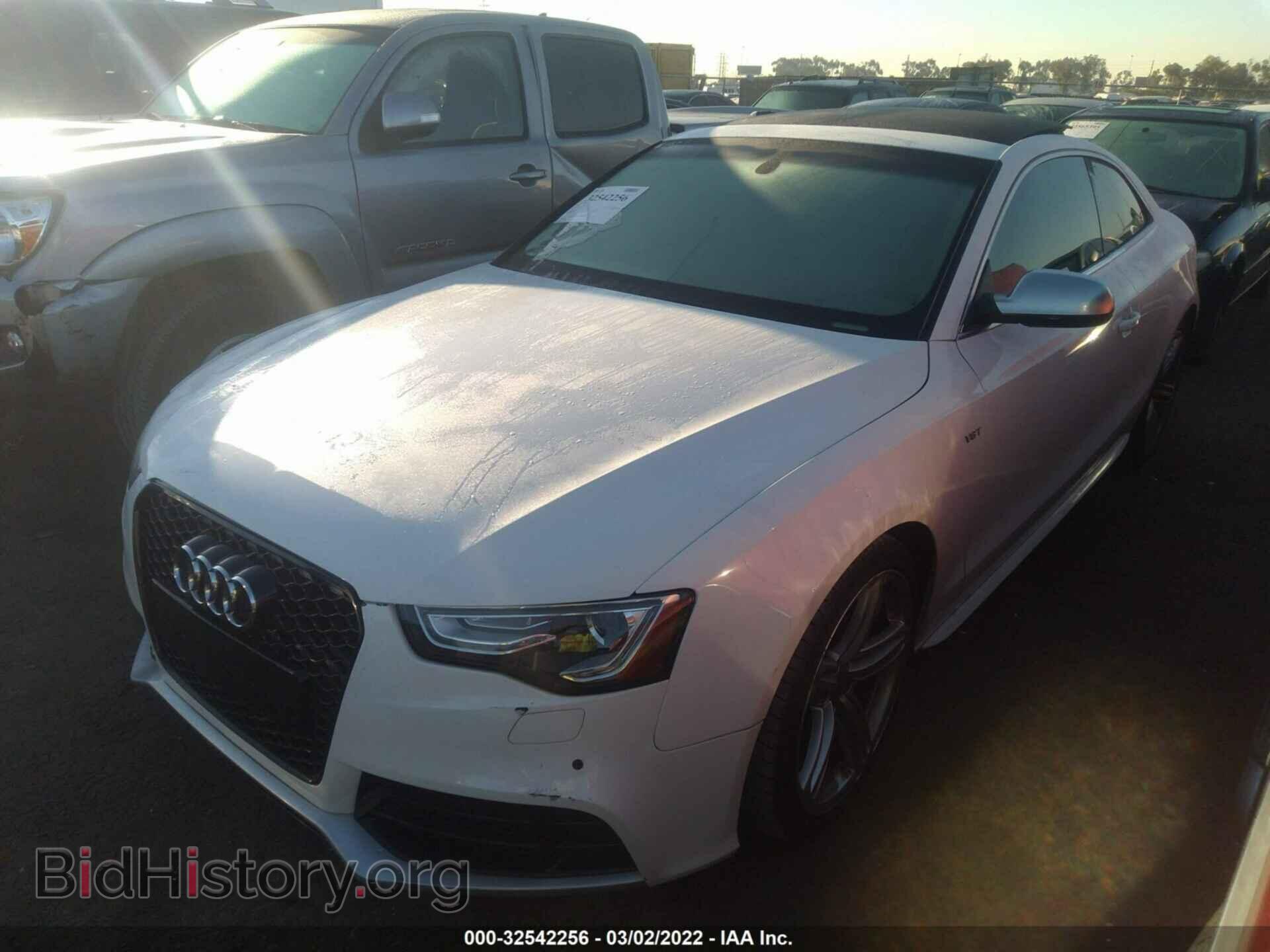 2014 AUDI S5 - VIN: WAUCGAFR4EA024577 - Фото 2