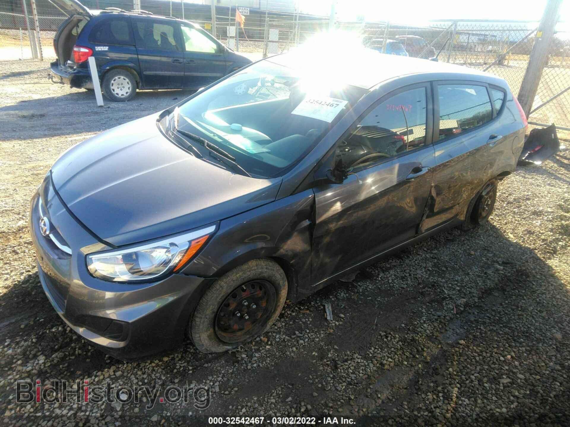 2016 HYUNDAI ACCENT - VIN: KMHCT5AE5GU255463 - Фото 2