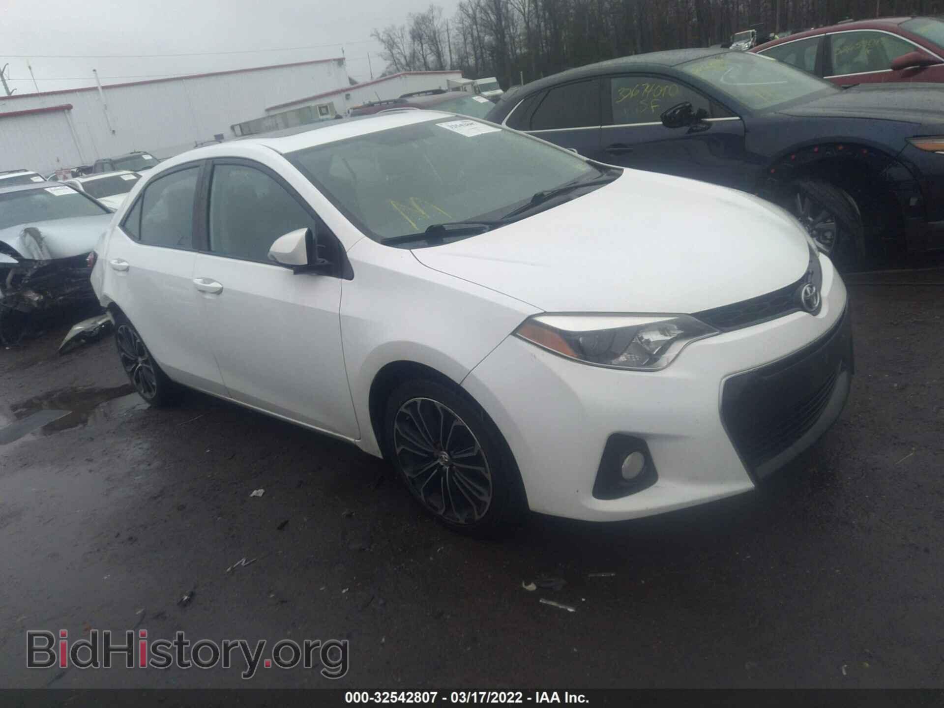 Photo 2T1BURHE7FC363752 - TOYOTA COROLLA 2015