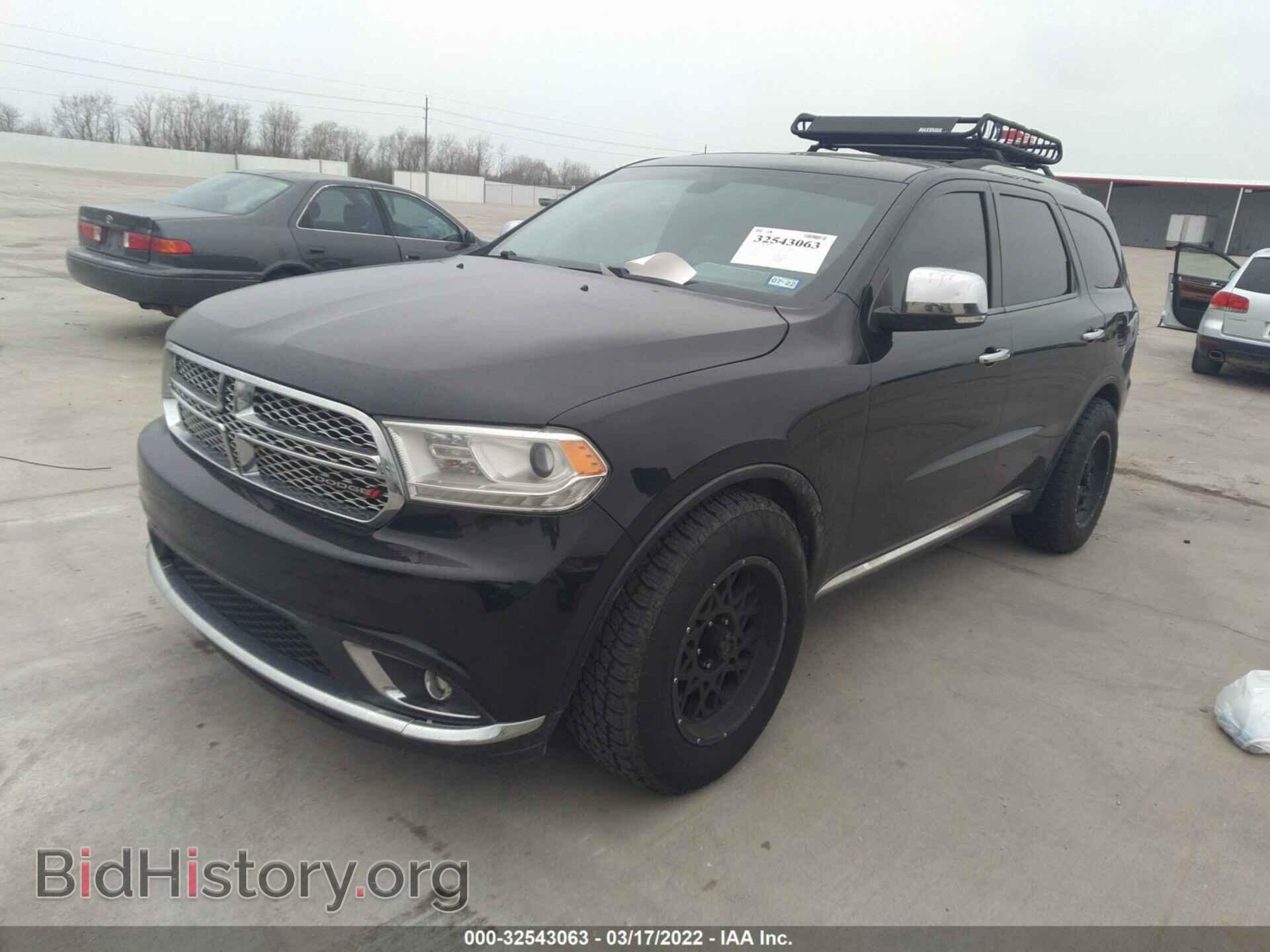 2014 DODGE DURANGO - VIN: 1C4RDHEG9EC520347 - Photo 2