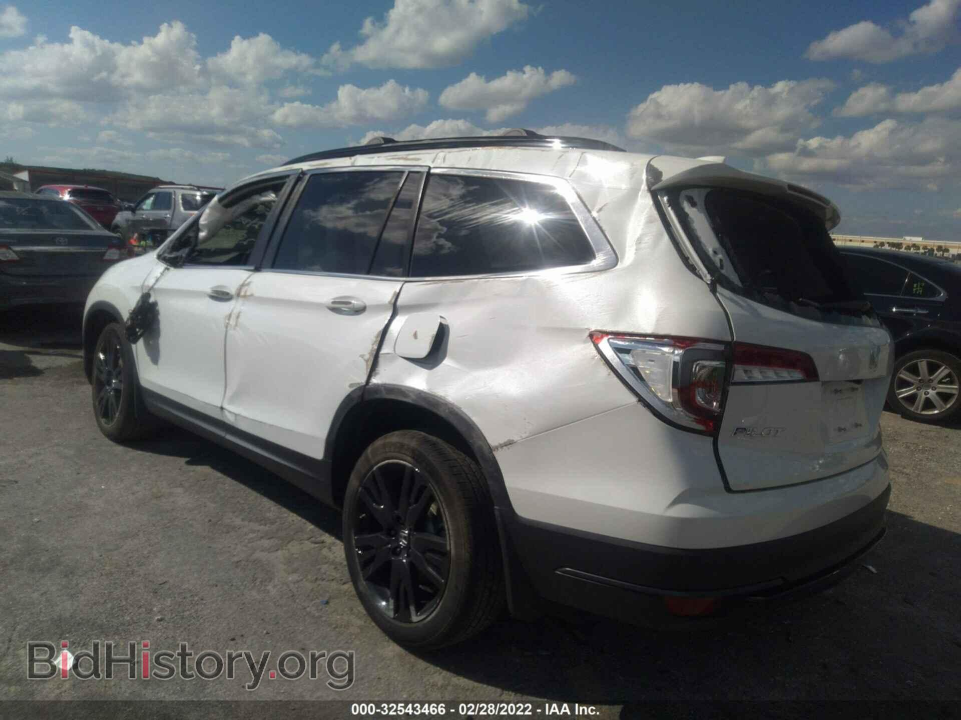2021 HONDA PILOT - VIN: 5FNYF5H29MB020467 - Фото 3