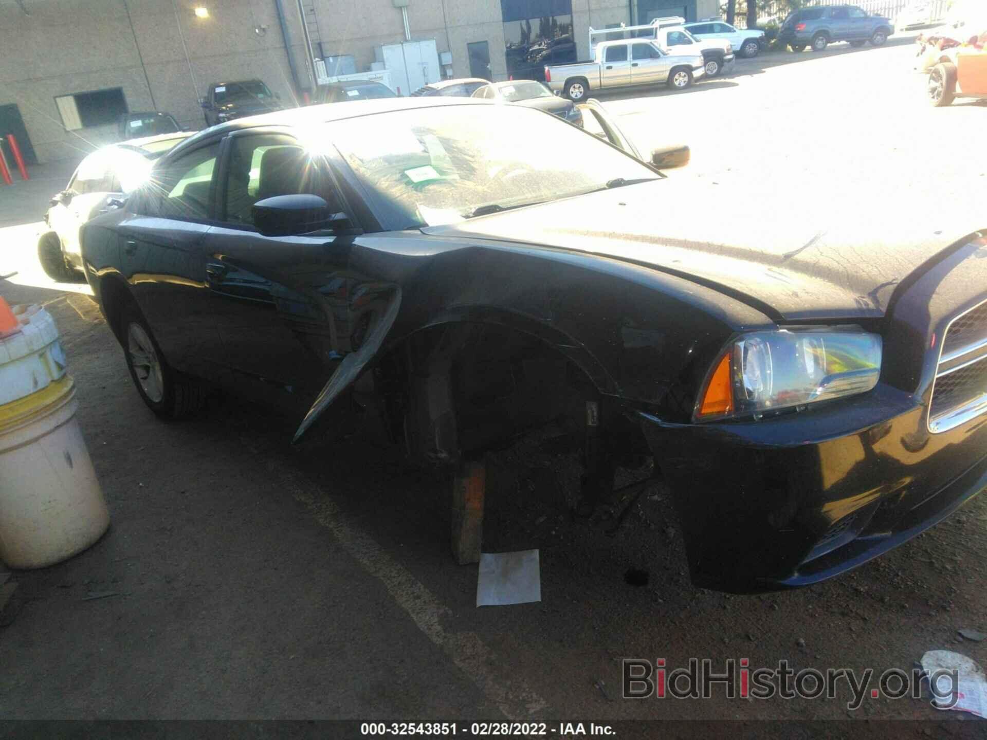 Photo 2C3CDXBG0EH180334 - DODGE CHARGER 2014