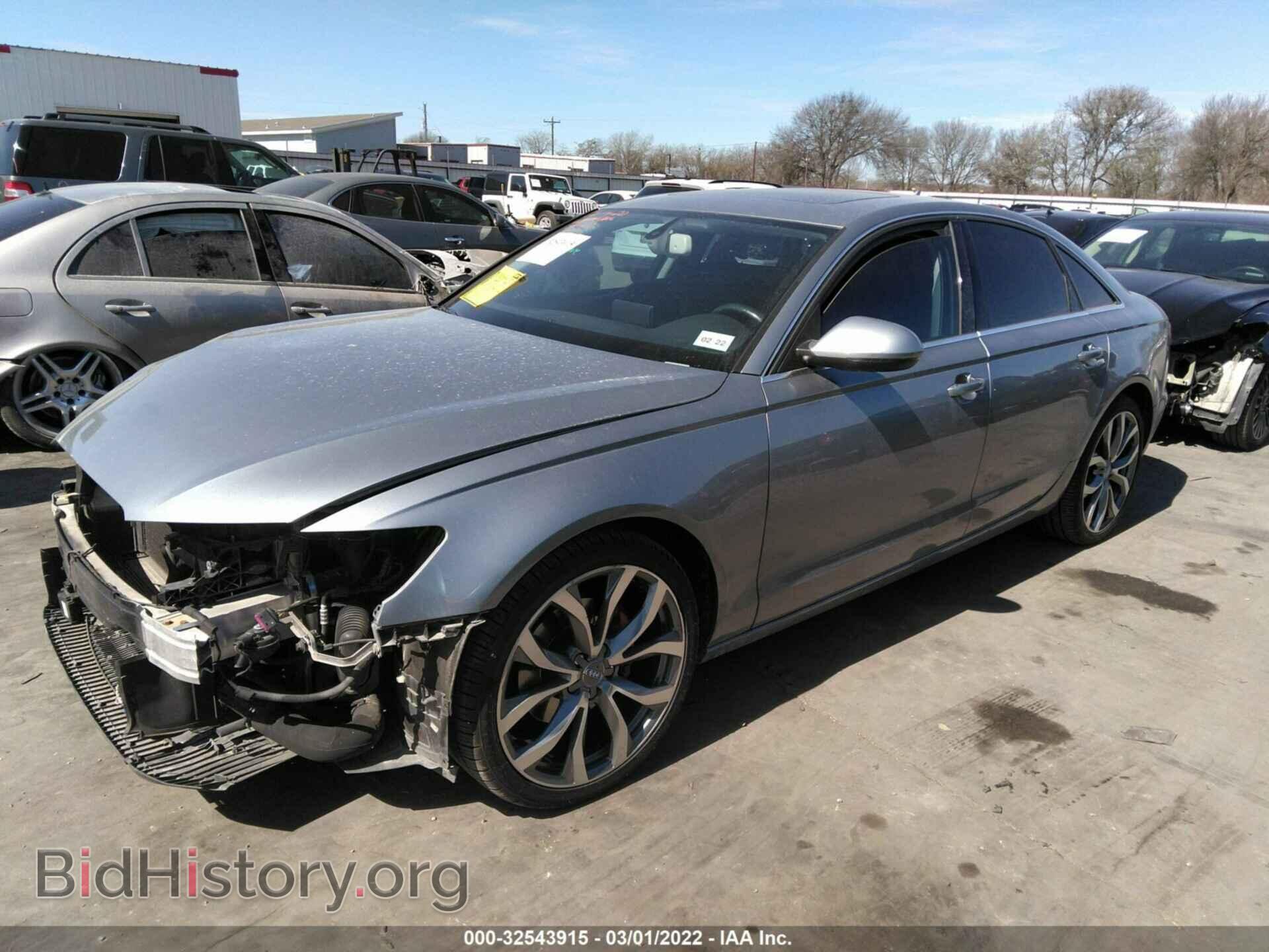 2013 AUDI A6 - VIN: WAUDFAFC6DN135500 - Фото 2