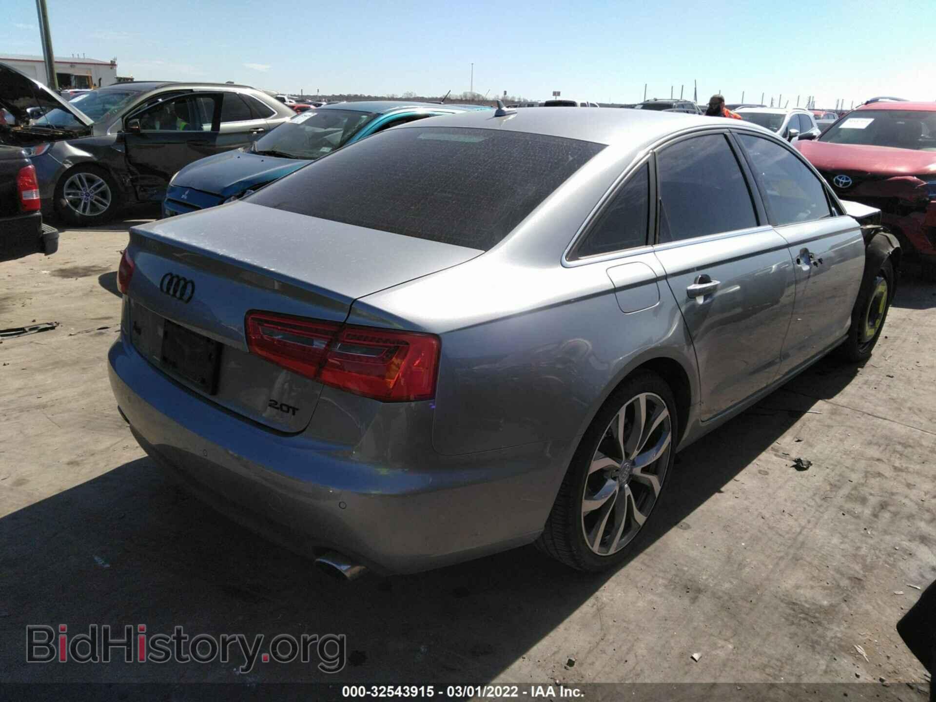 2013 AUDI A6 - VIN: WAUDFAFC6DN135500 - Фото 4