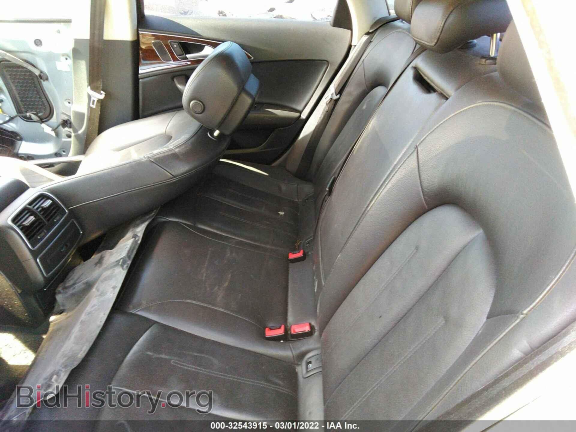 2013 AUDI A6 - VIN: WAUDFAFC6DN135500 - Фото 8