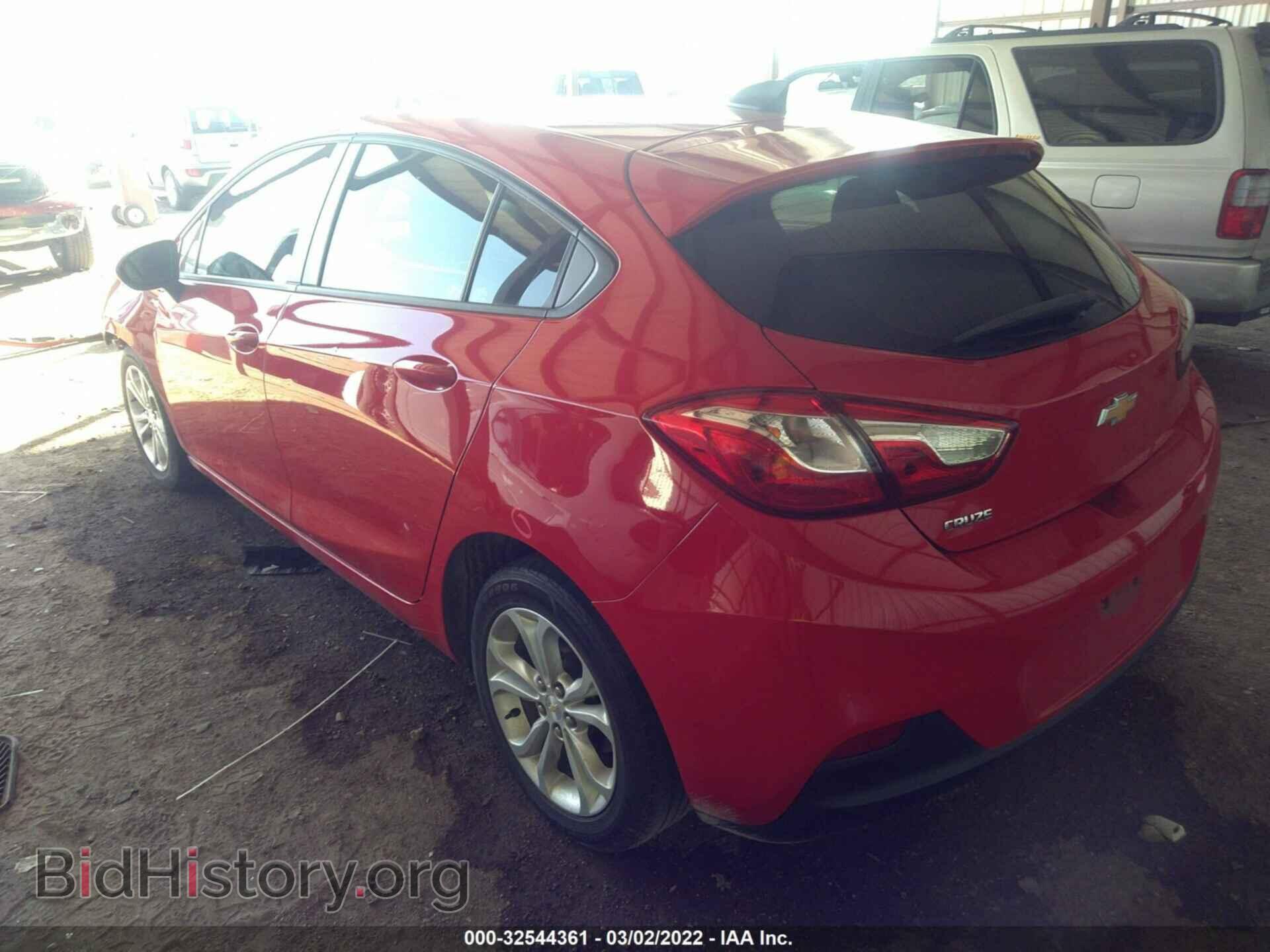 2019 CHEVROLET CRUZE - VIN: 3G1BC6SM3KS584613 - Фото 3