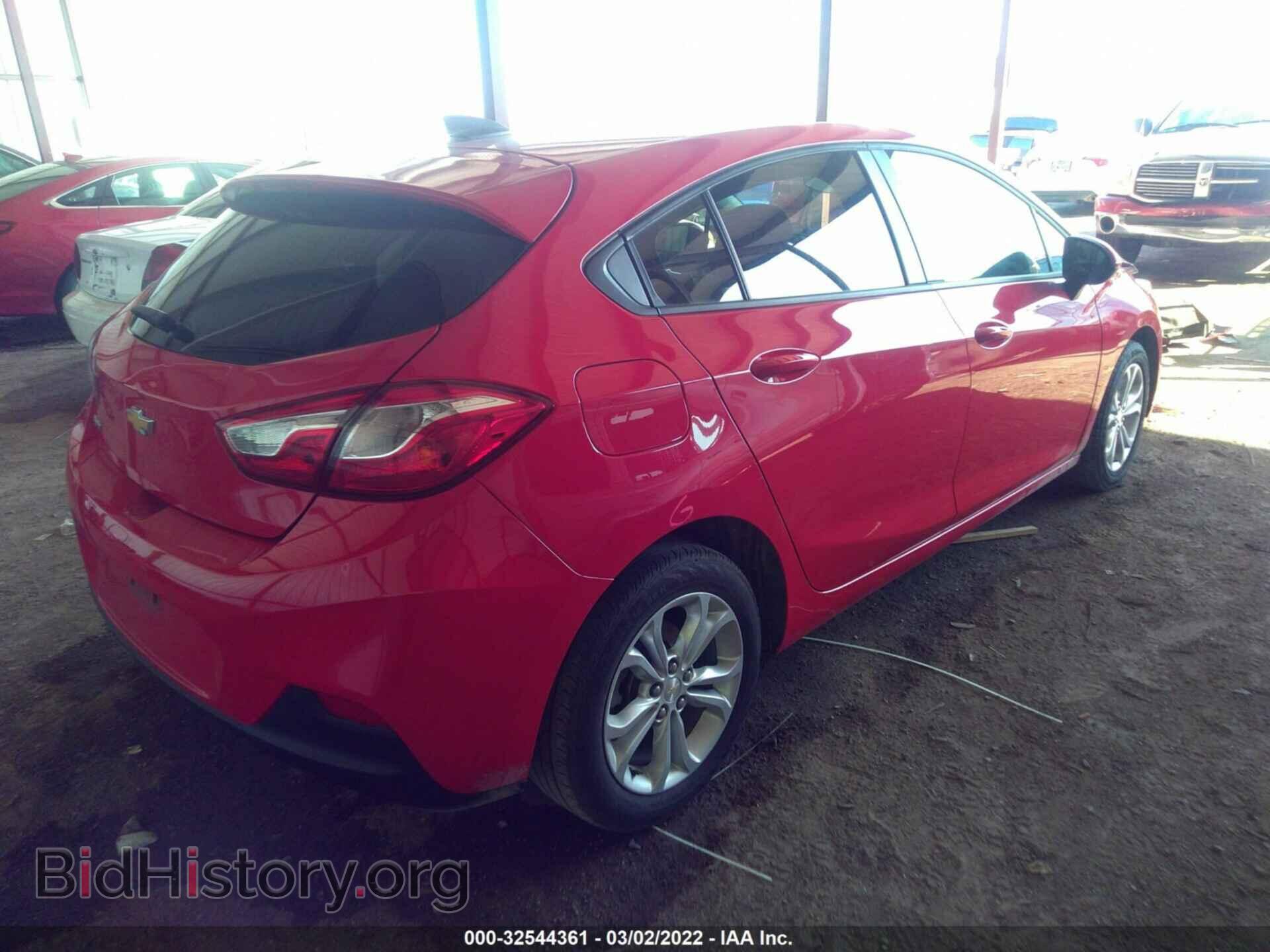 2019 CHEVROLET CRUZE - VIN: 3G1BC6SM3KS584613 - Фото 4