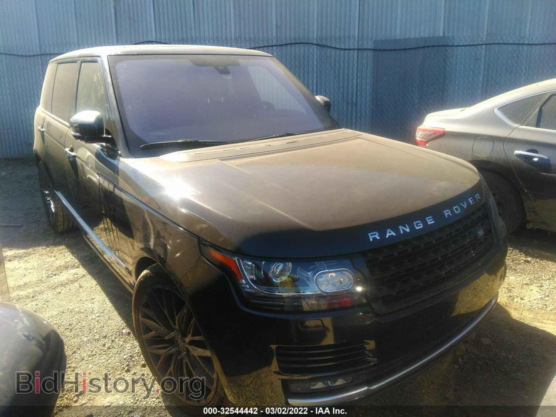 Photo SALGS3TF6FA199416 - LAND ROVER RANGE ROVER 2015