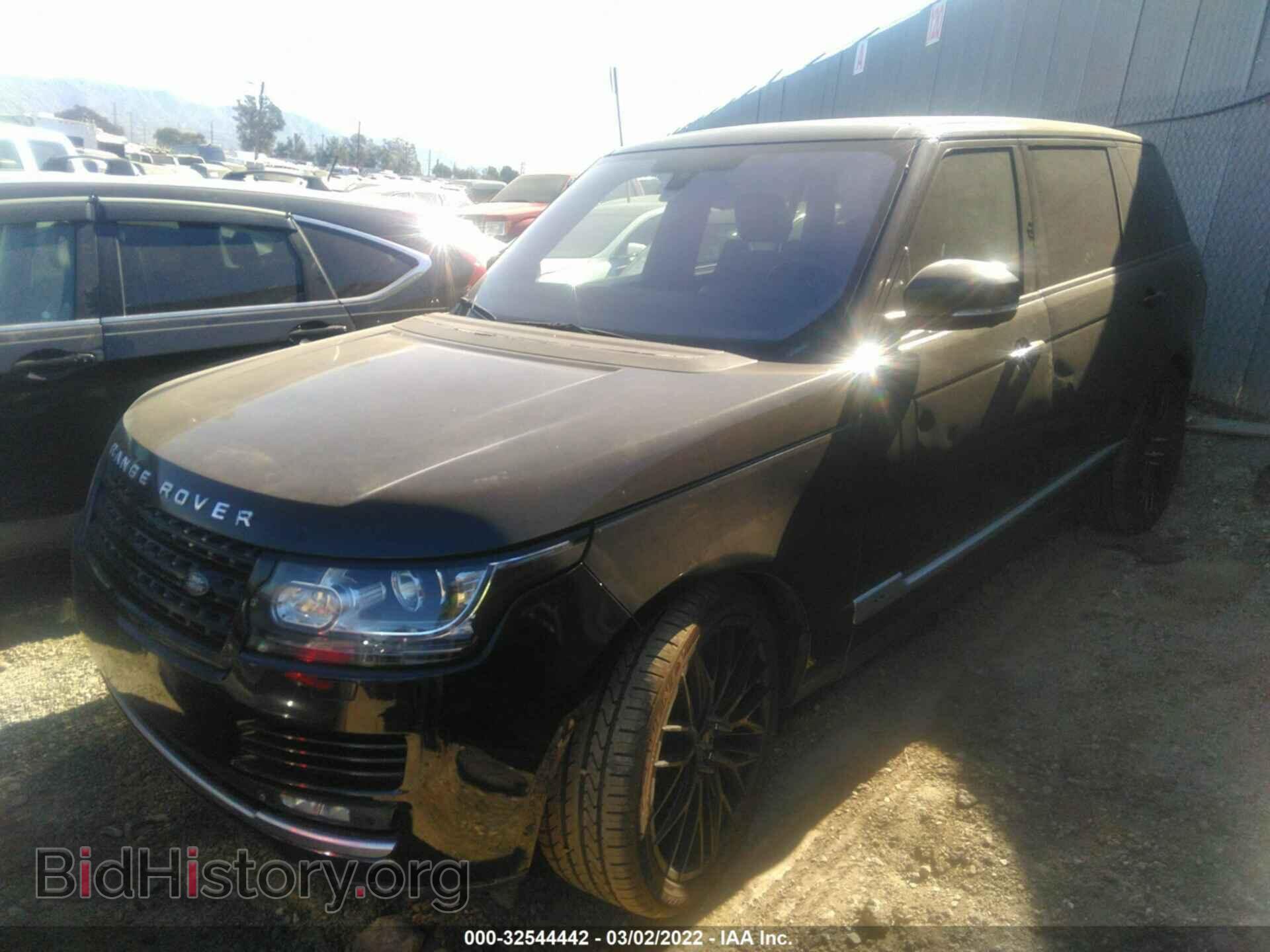 2015 LAND ROVER RANGE ROVER - VIN: SALGS3TF6FA199416 - Фото 2