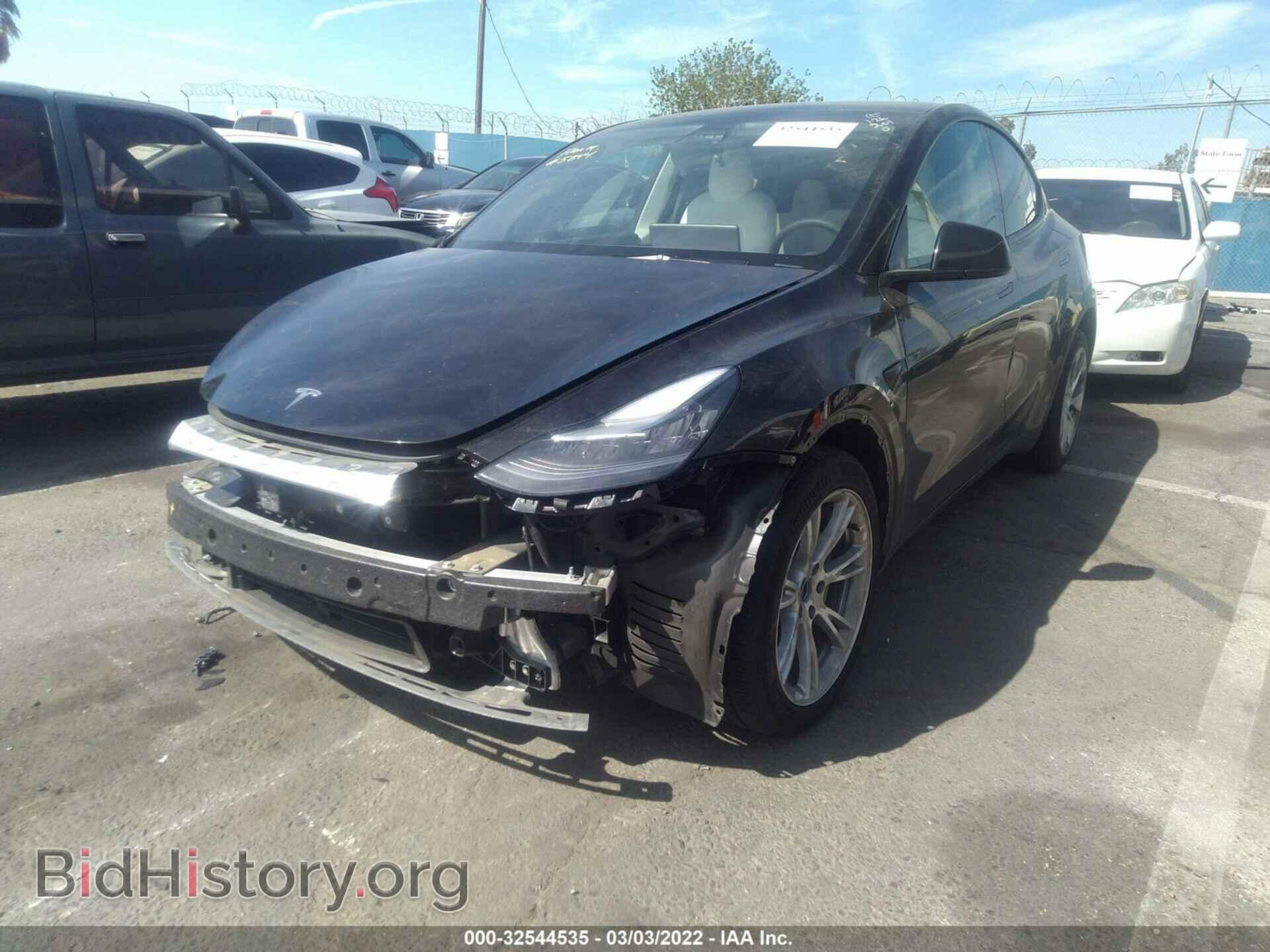 2021 TESLA MODEL Y - VIN: 5YJYGDEEXMF152515 - Photo 2