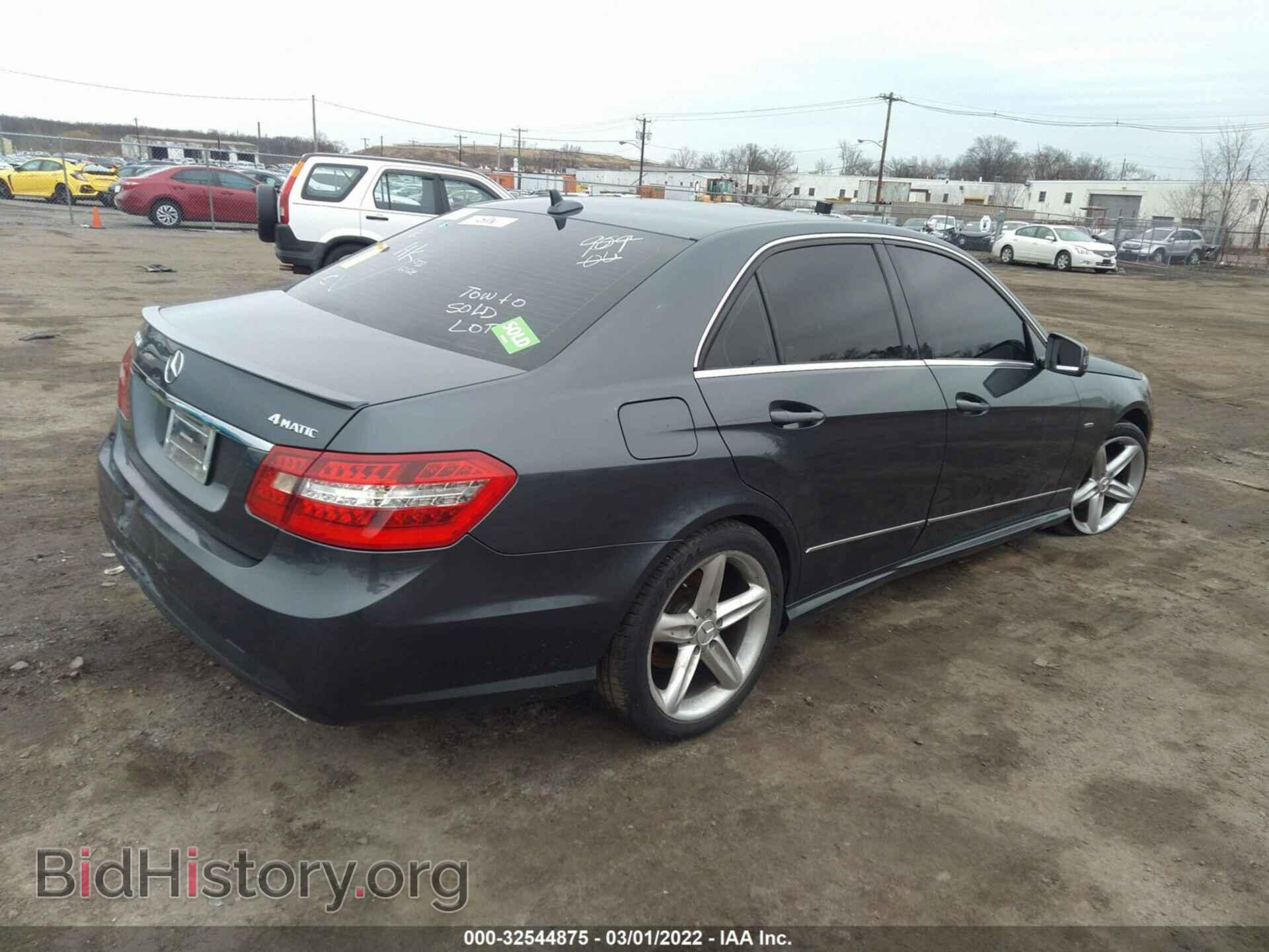 2012 MERCEDES-BENZ E-CLASS - VIN: WDDHF8JB2CA522262 - Фото 4