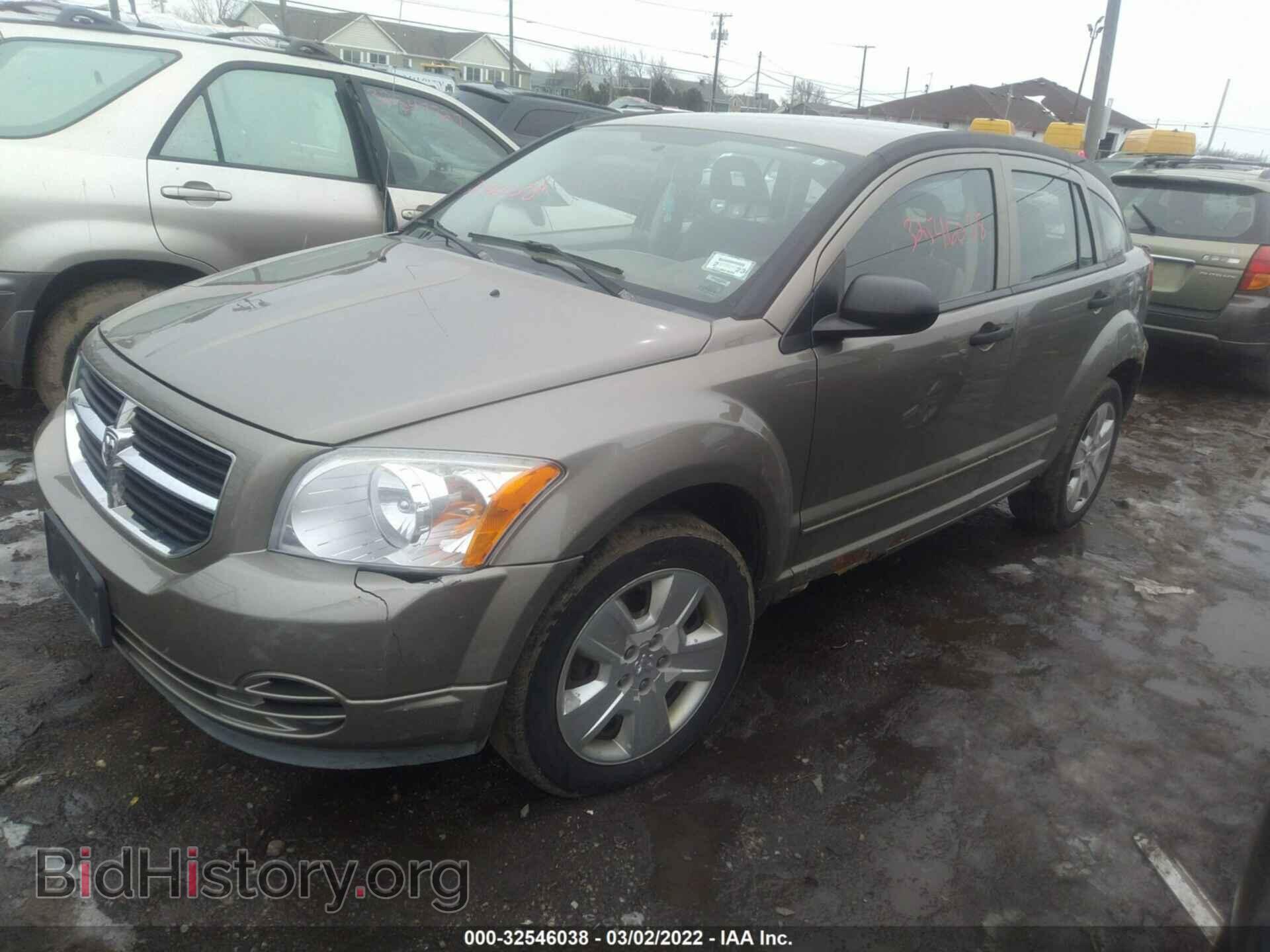 2007 DODGE CALIBER - VIN: 1B3HB48B27D287758 - Фото 2
