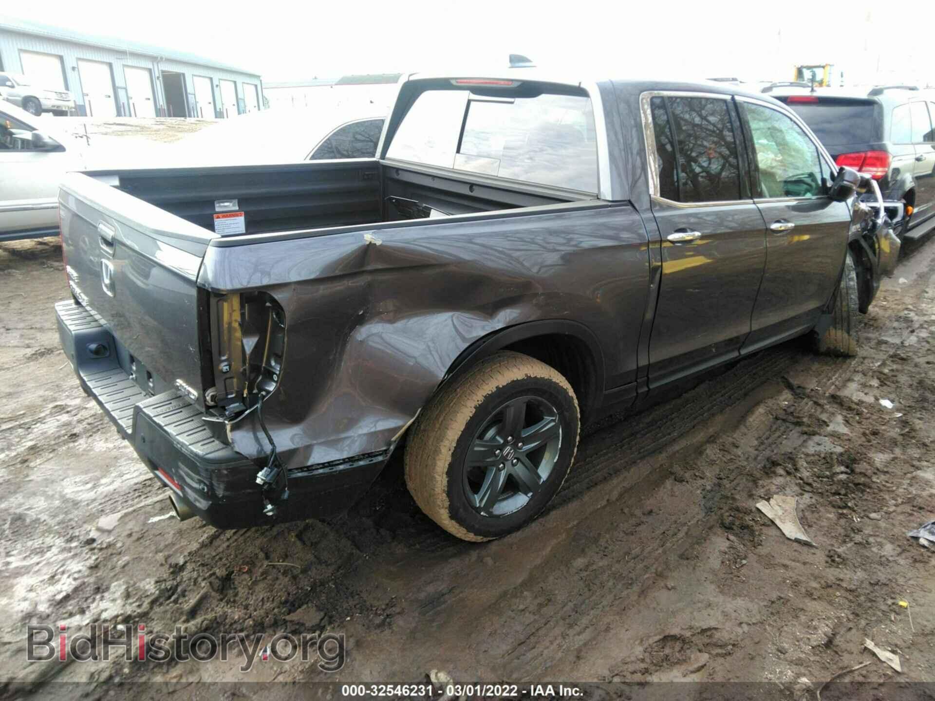 2021 HONDA RIDGELINE - VIN: 5FPYK3F75MB008211 - Фото 4