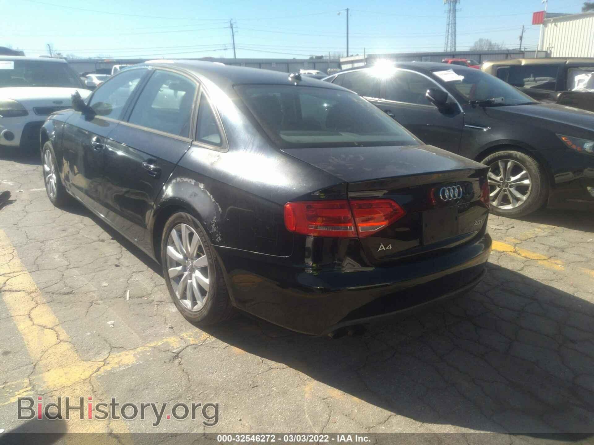 2012 AUDI A4 - VIN: WAUAFAFL6CN009817 - Фото 3