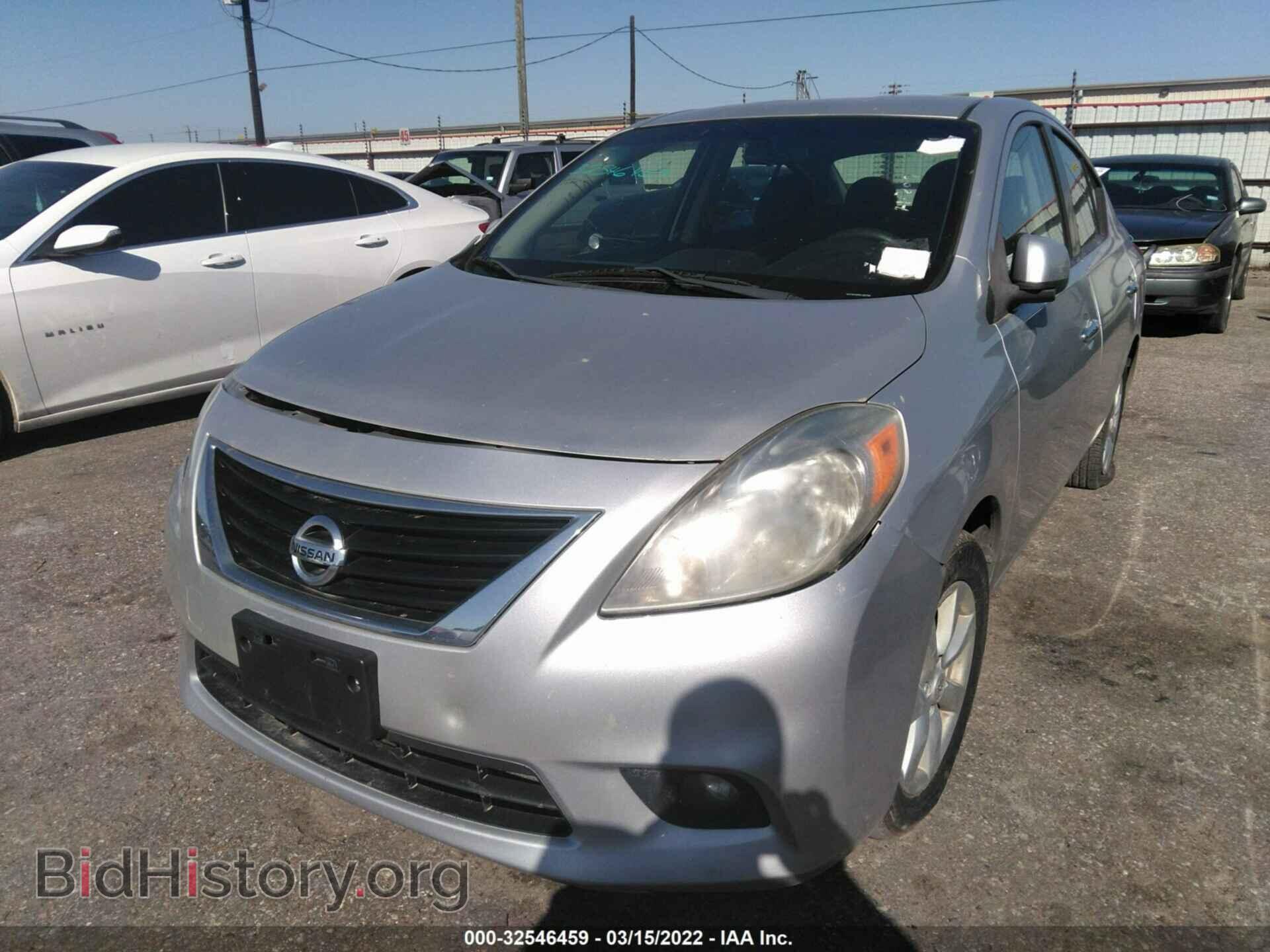 2012 NISSAN VERSA - VIN: 3N1CN7AP0CL803789 - Фото 2