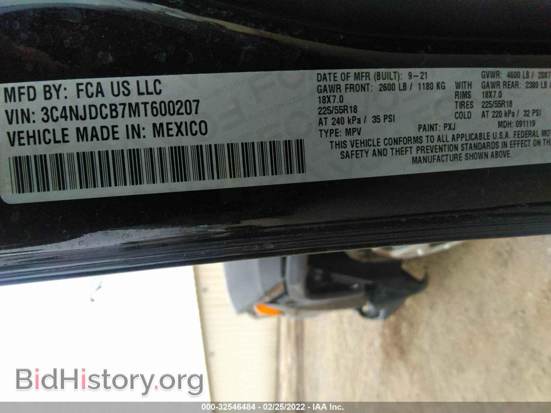 2021 JEEP COMPASS - VIN: 3C4NJDCB7MT600207 - Photo 9