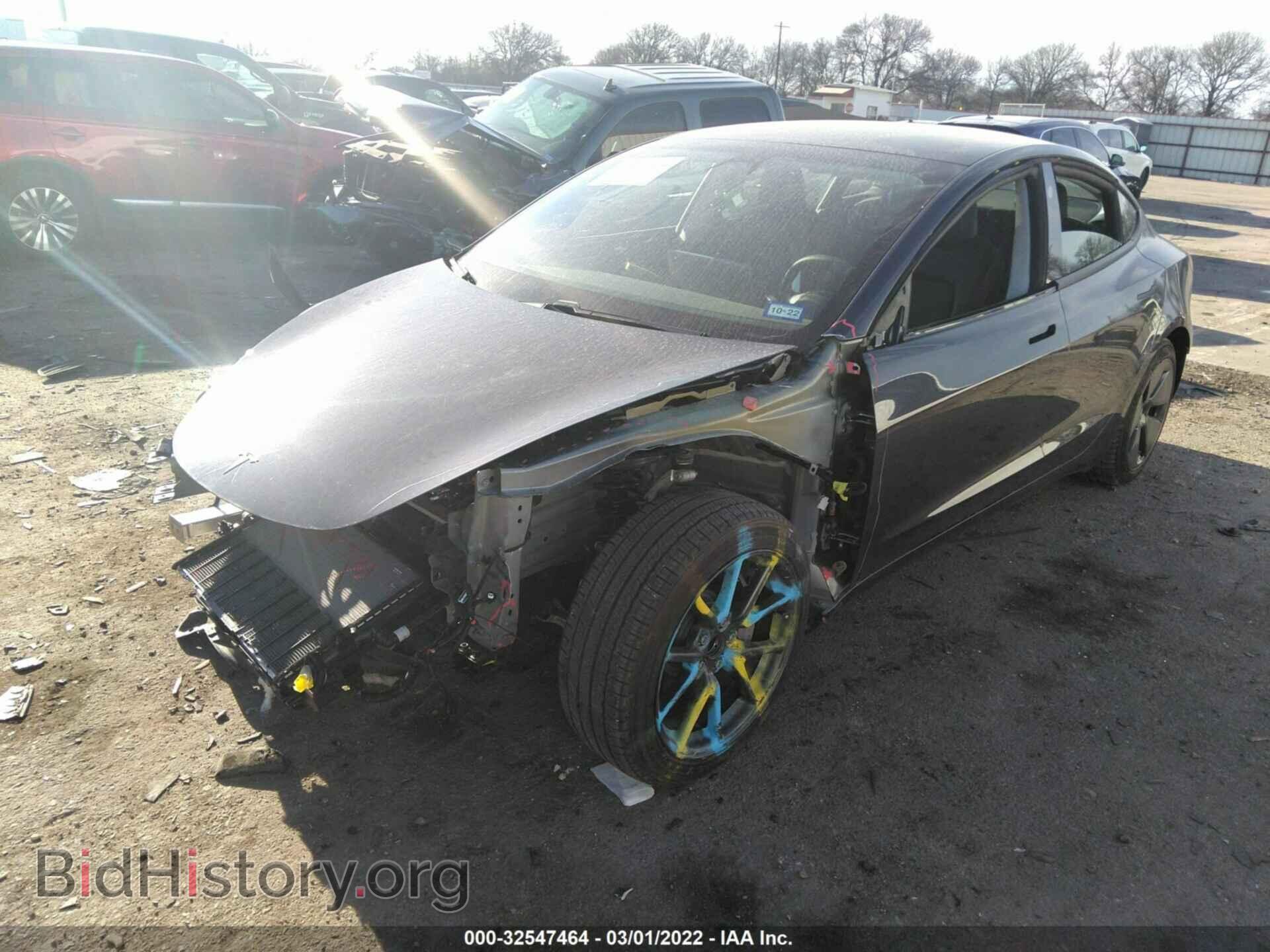 2021 TESLA MODEL 3 - VIN: 5YJ3E1EA5MF084703 - Photo 2