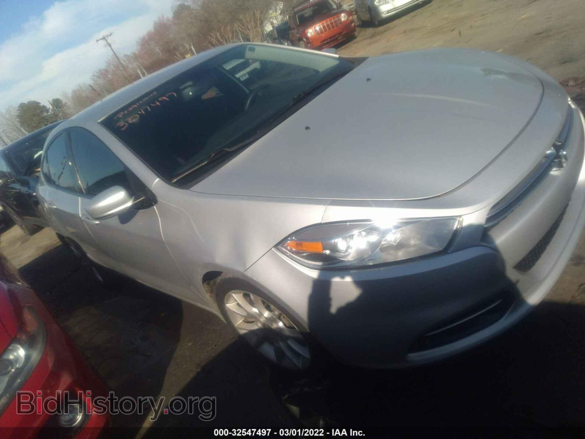 Photo 1C3CDFBA4DD100647 - DODGE DART 2013
