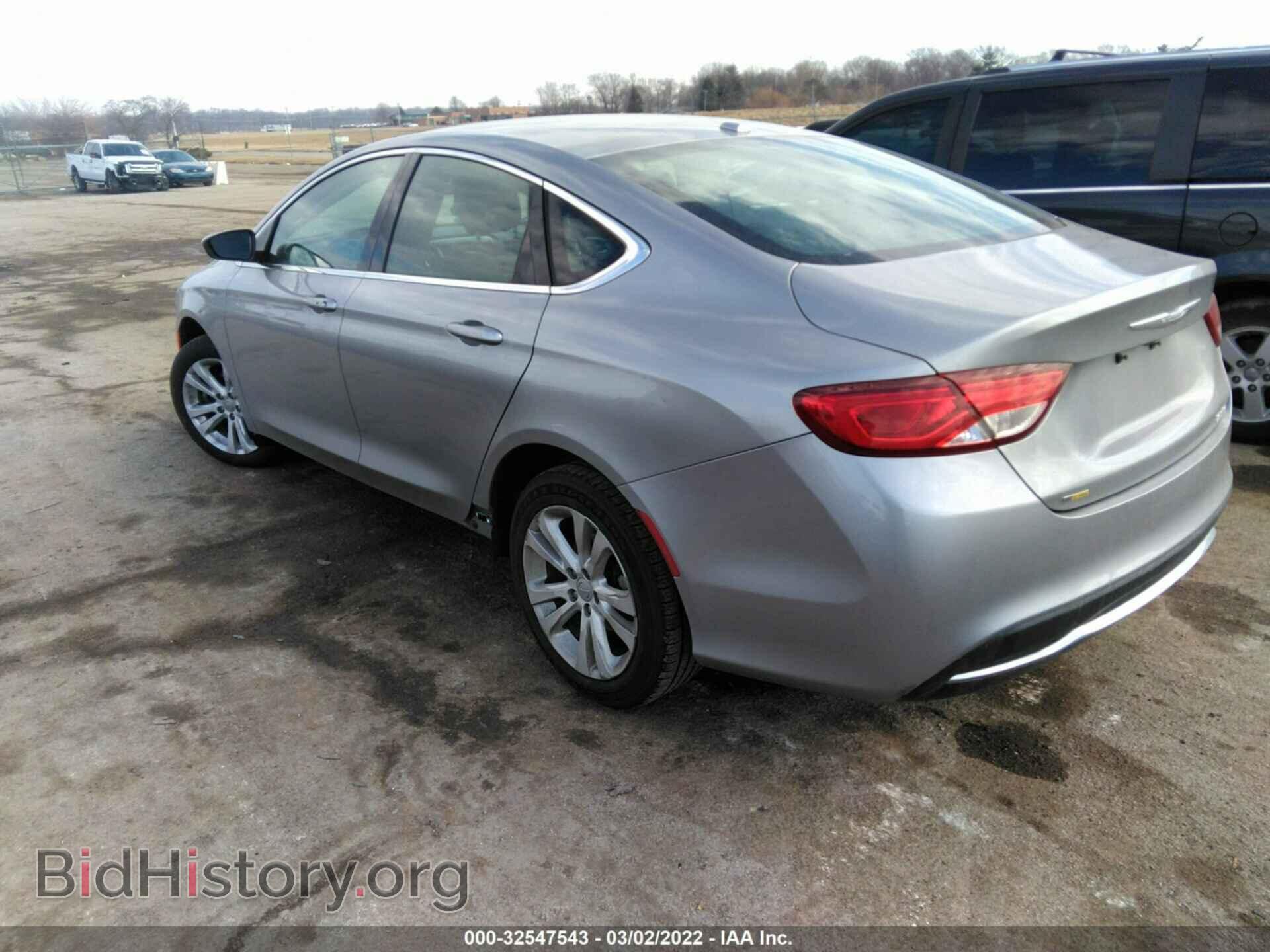 2016 CHRYSLER 200 - VIN: 1C3CCCAB1GN106318 - Фото 3