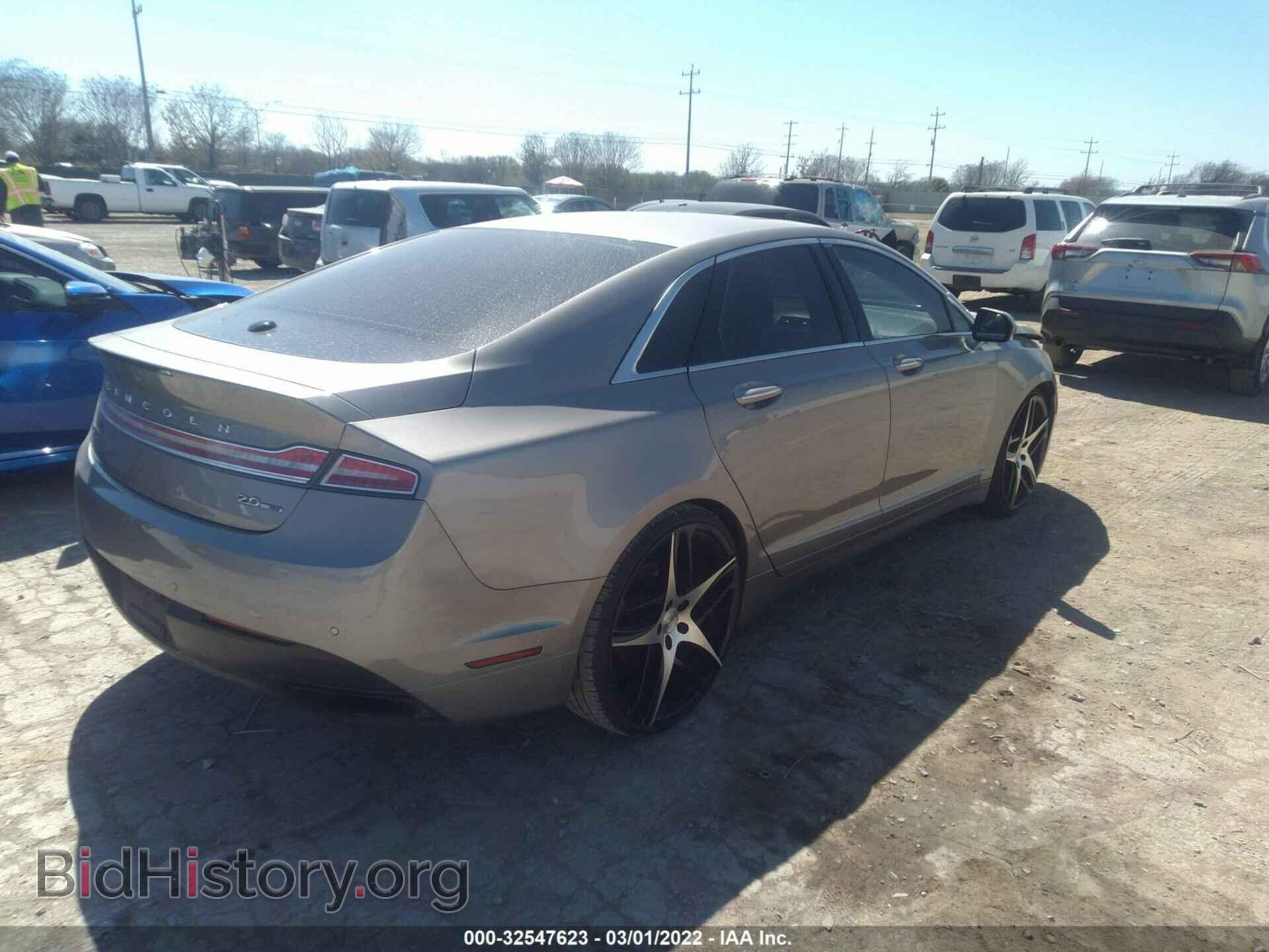 2016 LINCOLN MKZ - VIN: 3LN6L2G97GR618830 - Фото 4