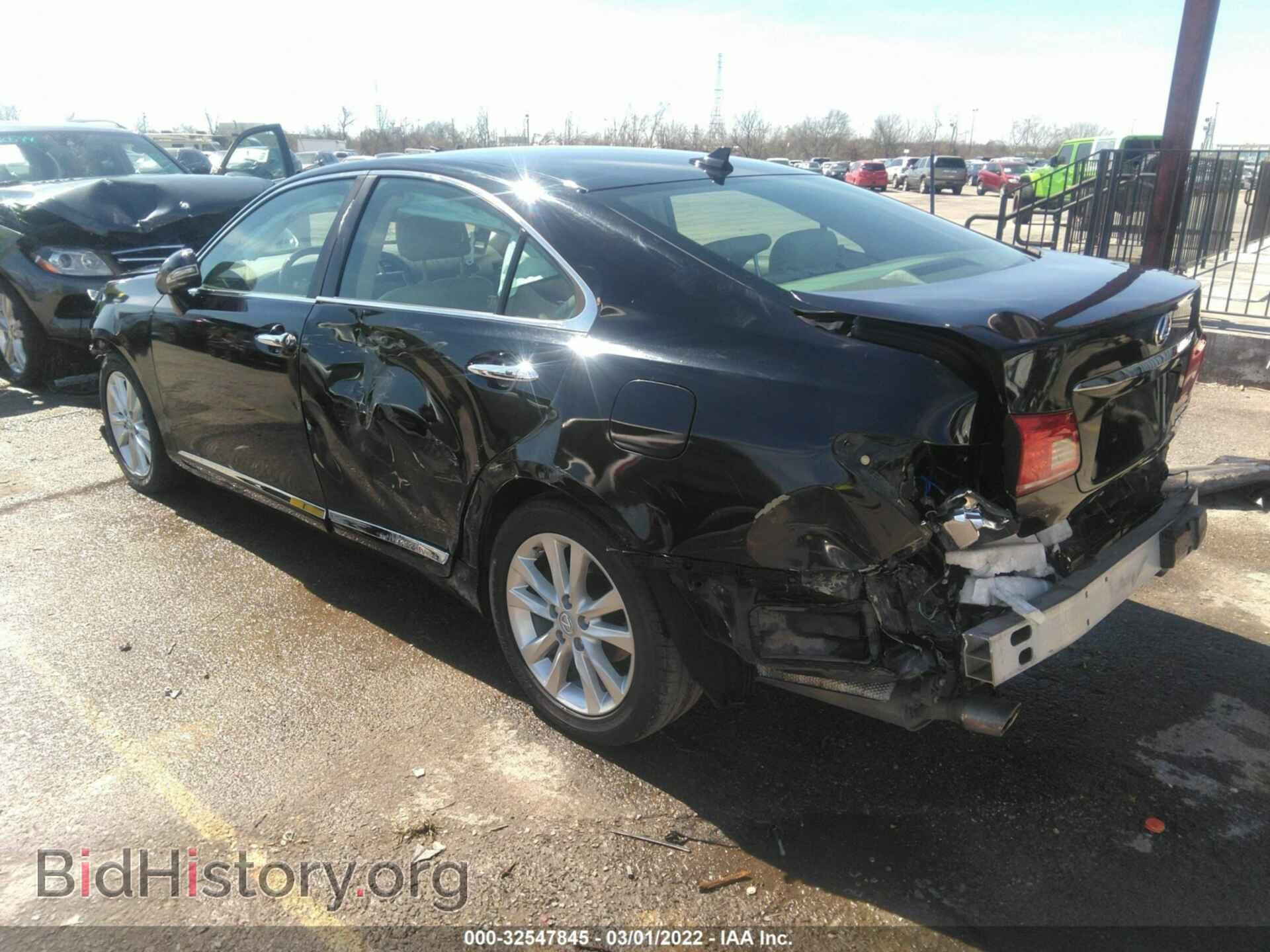 2011 LEXUS ES 350 - VIN: JTHBK1EG6B2419944 - Фото 3