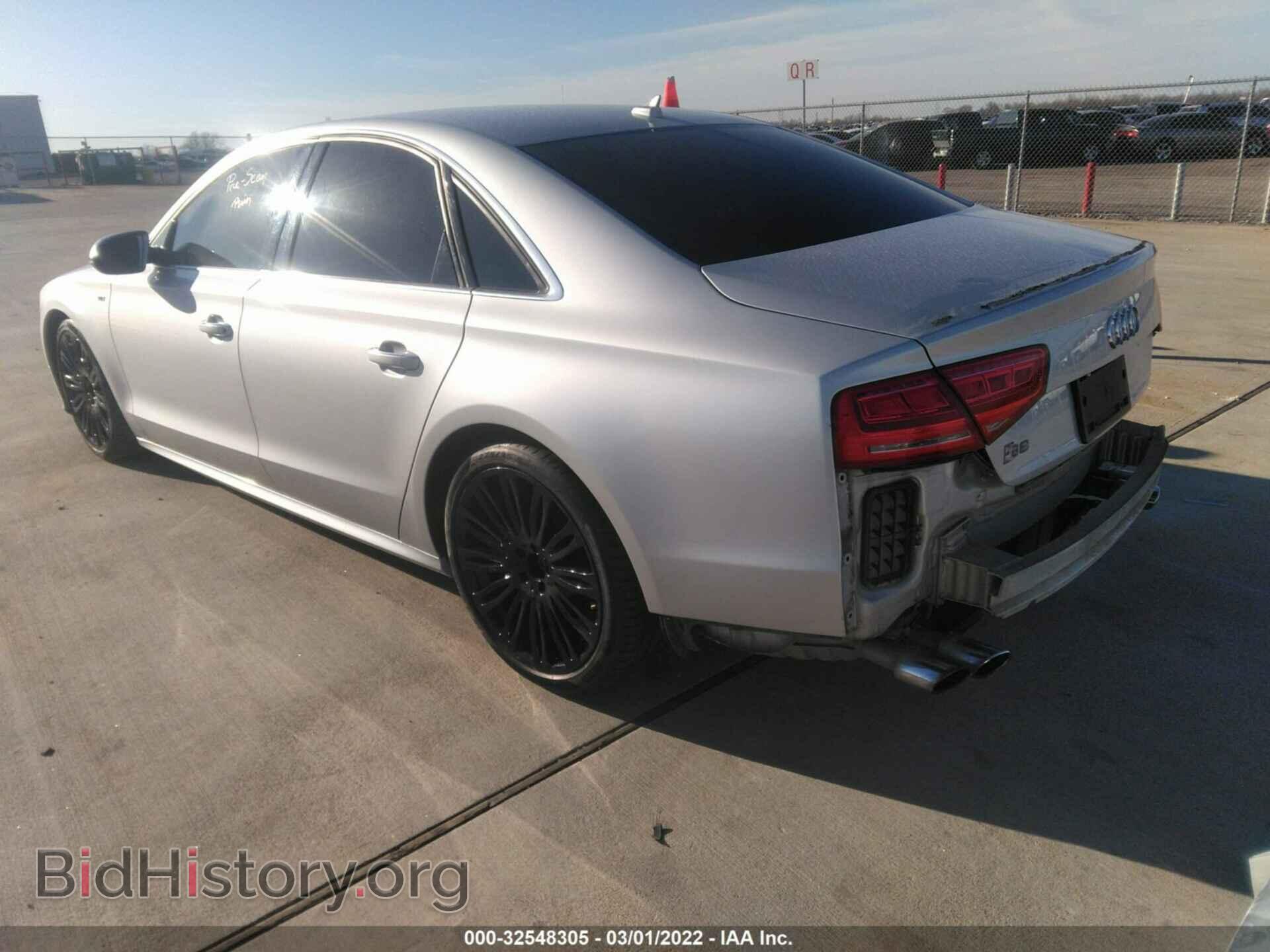 2014 AUDI S8 - VIN: WAUD2AFD7EN003190 - Фото 3