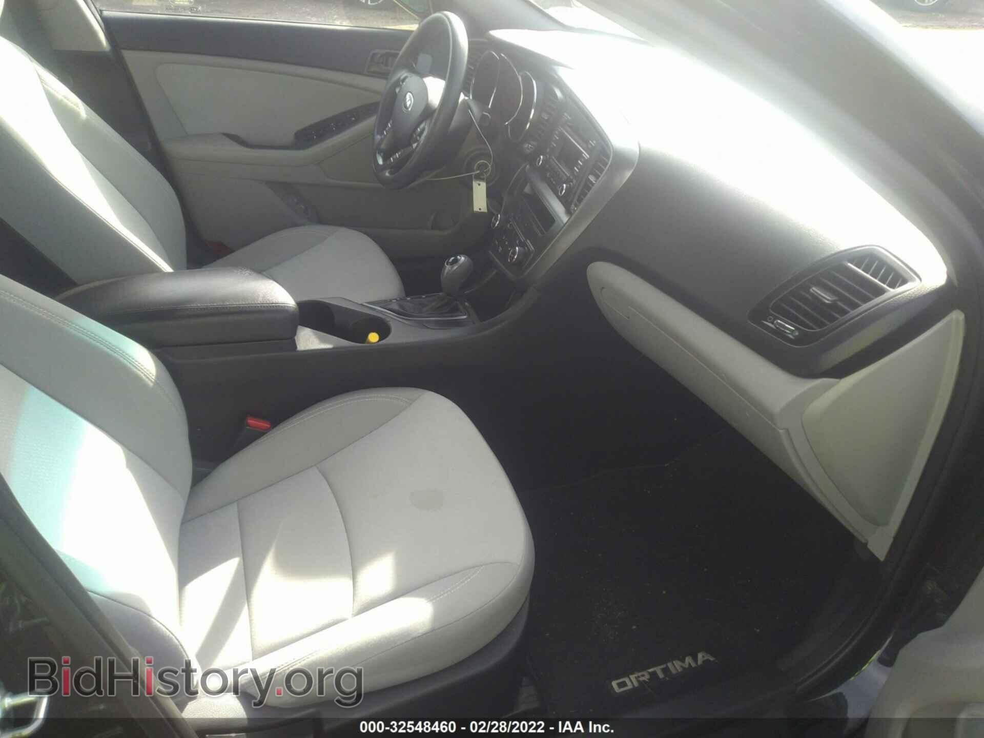 2013 KIA OPTIMA - VIN: KNAGM4A72D5333215 - Photo 5
