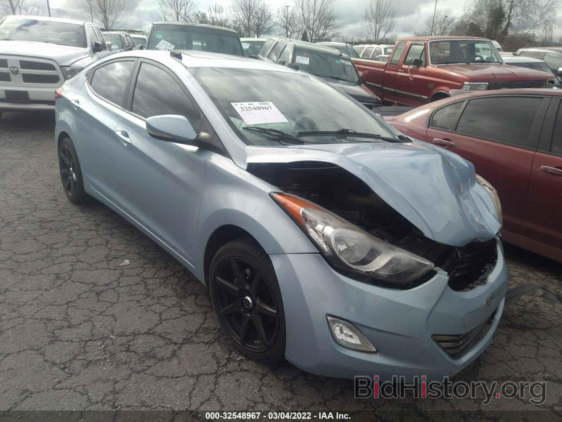 Photo KMHDH4AE7BU096163 - HYUNDAI ELANTRA 2011