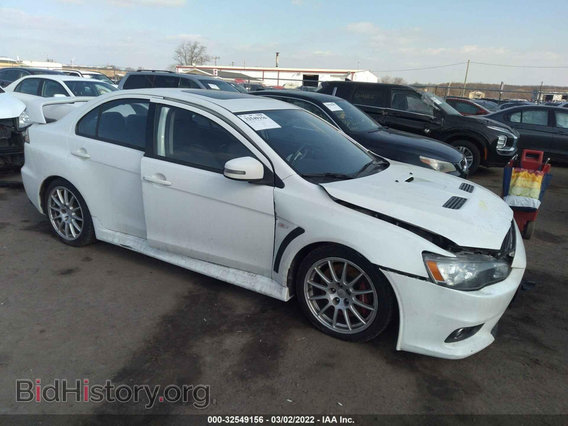 Photo JA32W8FVXFU007806 - MITSUBISHI LANCER EVOLUTION 2015