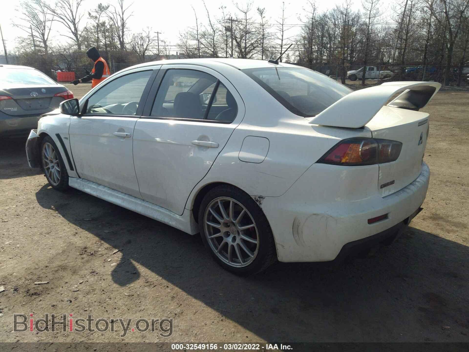 2015 MITSUBISHI LANCER EVOLUTION - VIN: JA32W8FVXFU007806 - Фото 3