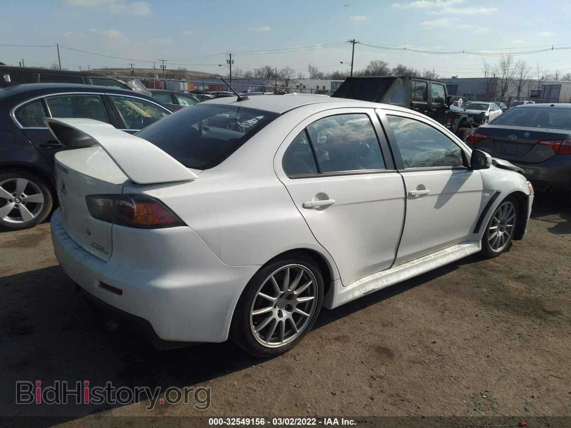 2015 MITSUBISHI LANCER EVOLUTION - VIN: JA32W8FVXFU007806 - Фото 4