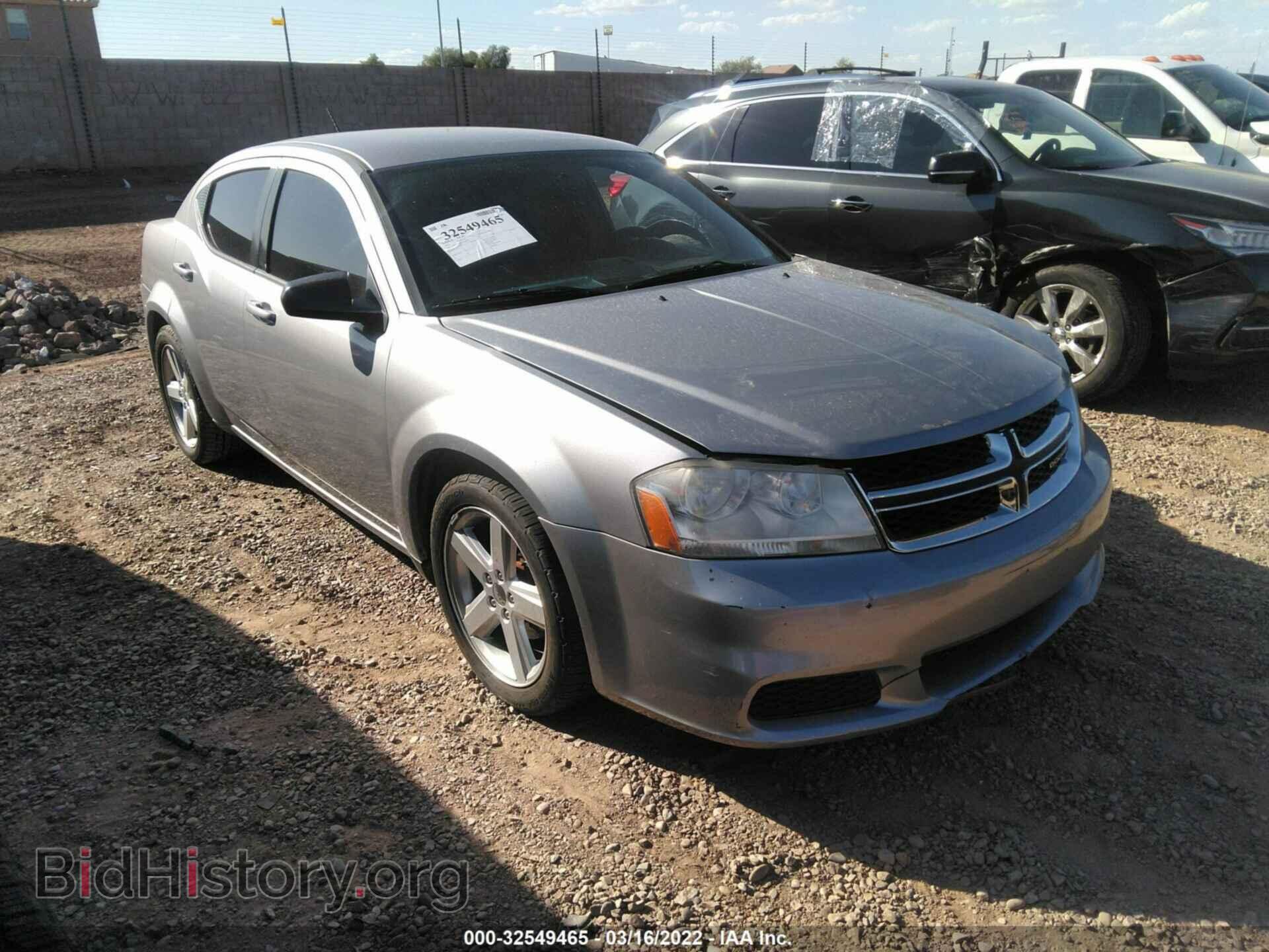 Photo 1C3CDZAB8DN644252 - DODGE AVENGER 2013