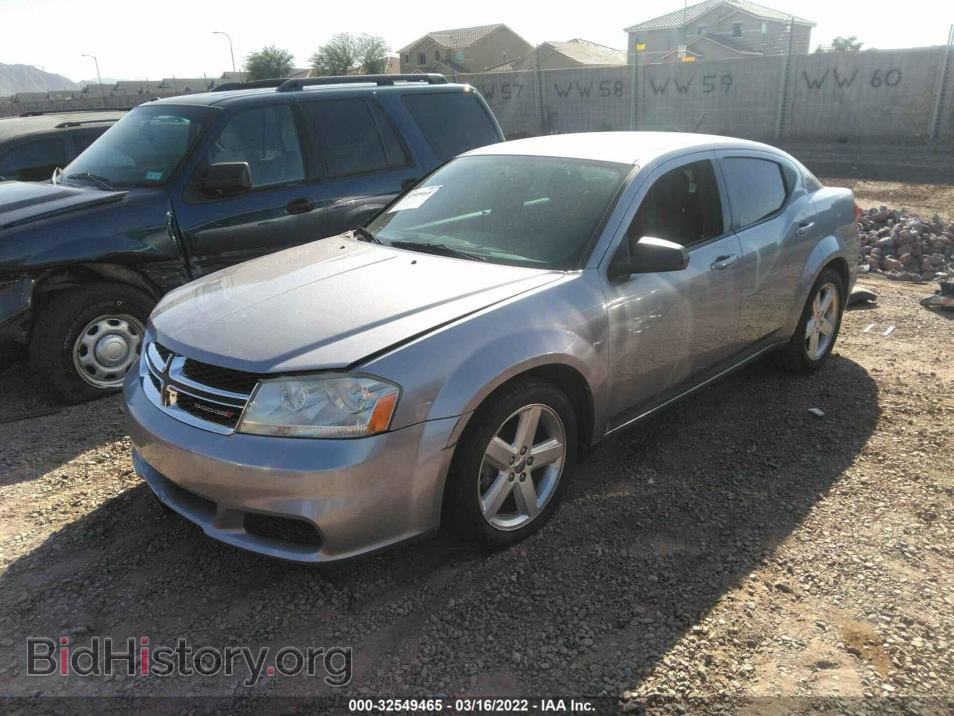 2013 DODGE AVENGER - VIN: 1C3CDZAB8DN644252 - Фото 2