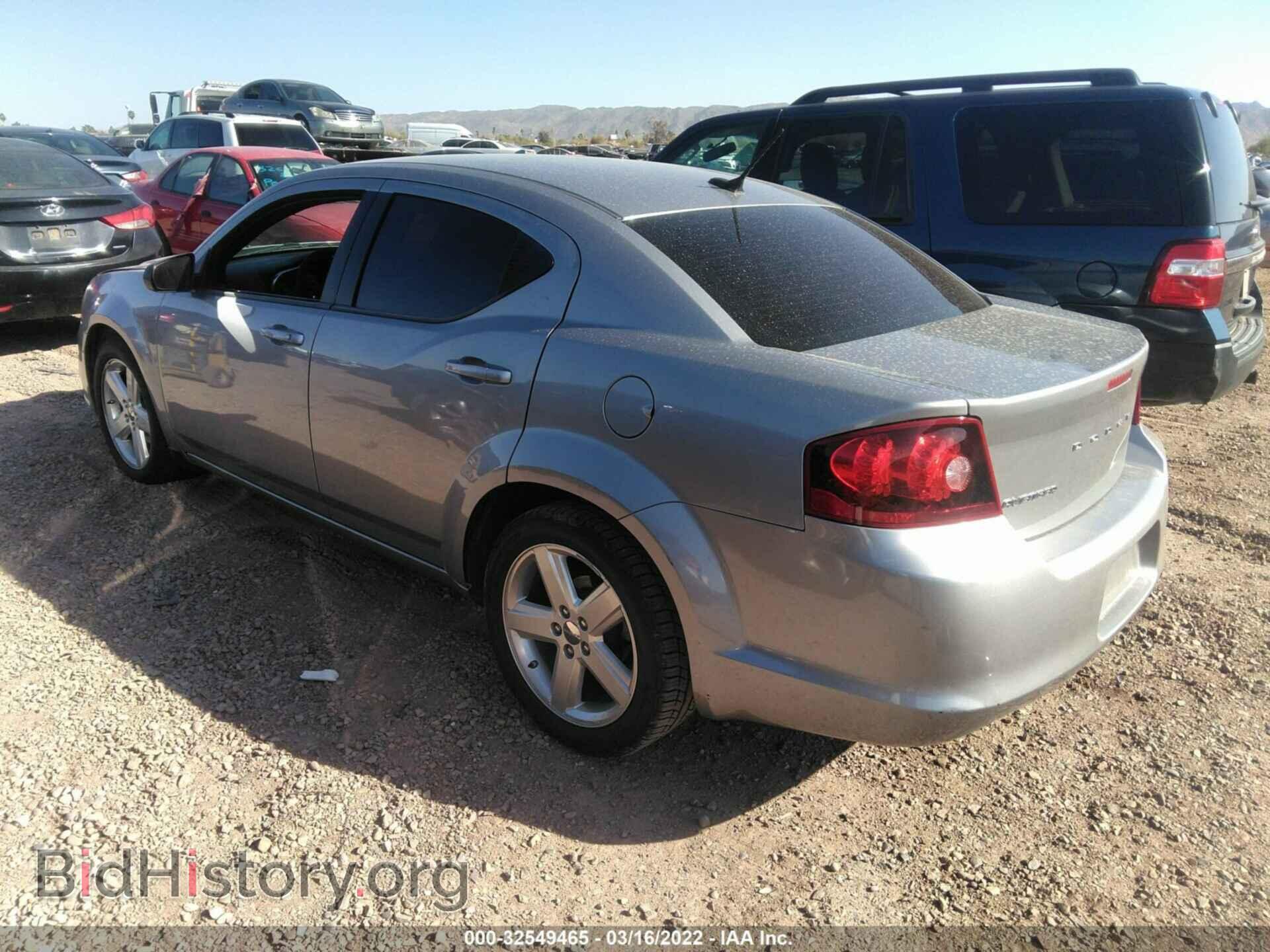 2013 DODGE AVENGER - VIN: 1C3CDZAB8DN644252 - Фото 3
