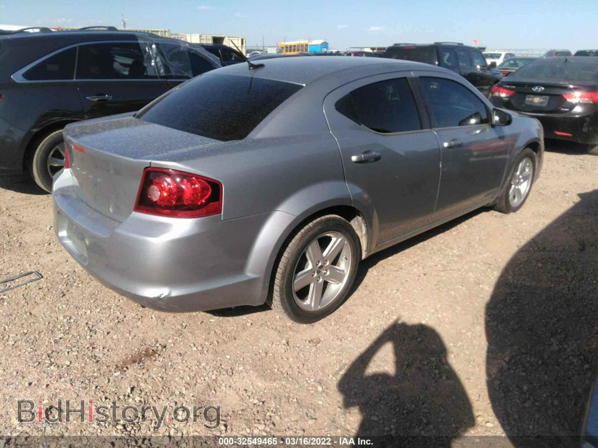 2013 DODGE AVENGER - VIN: 1C3CDZAB8DN644252 - Фото 4