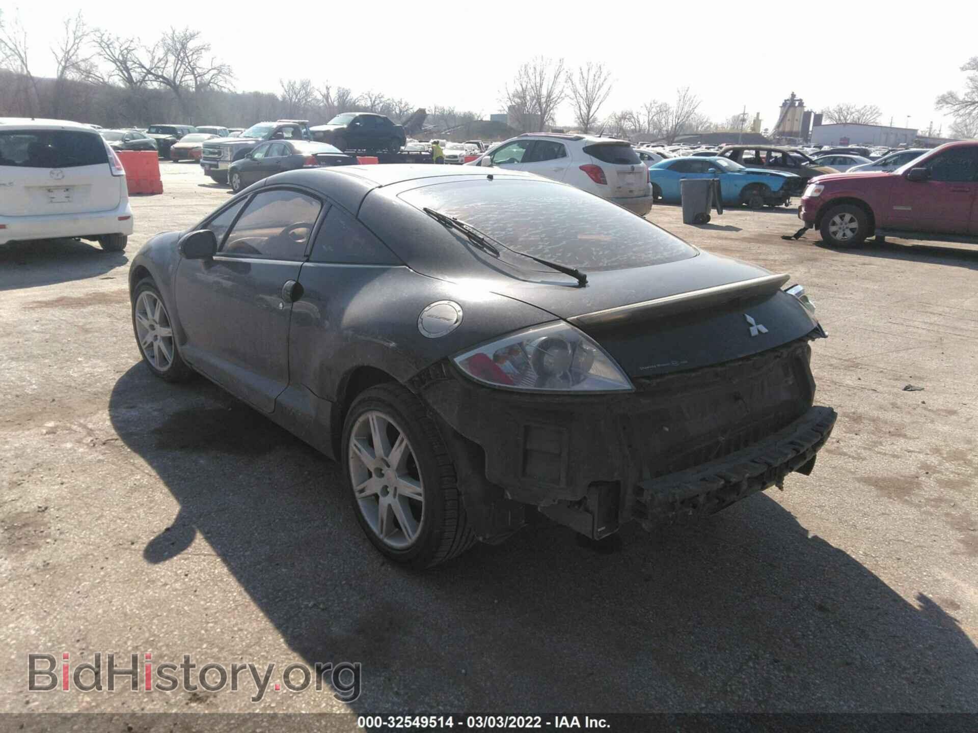 2007 MITSUBISHI ECLIPSE - VIN: 4A3AK64F57E073259 - Фото 3