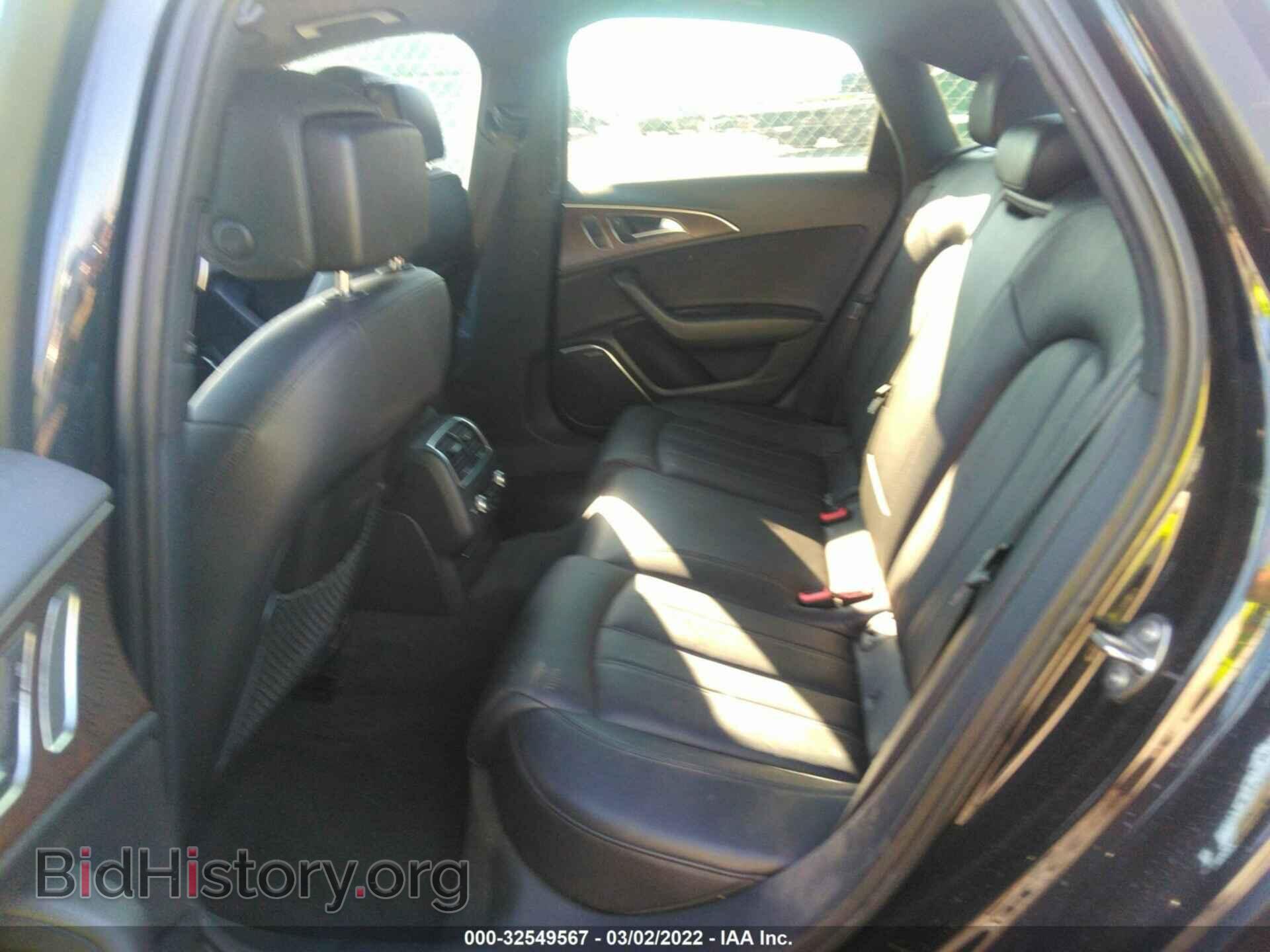 2013 AUDI A6 - VIN: WAUJGAFC1DN106440 - Фото 8
